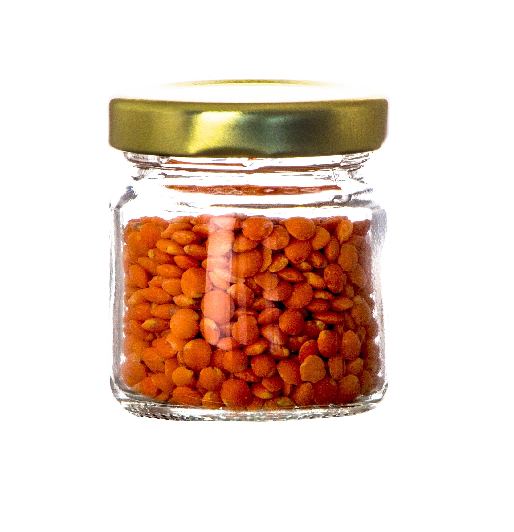 BigDean Marmeladengläser 53ml 100x mit Schraubdeckel Mini