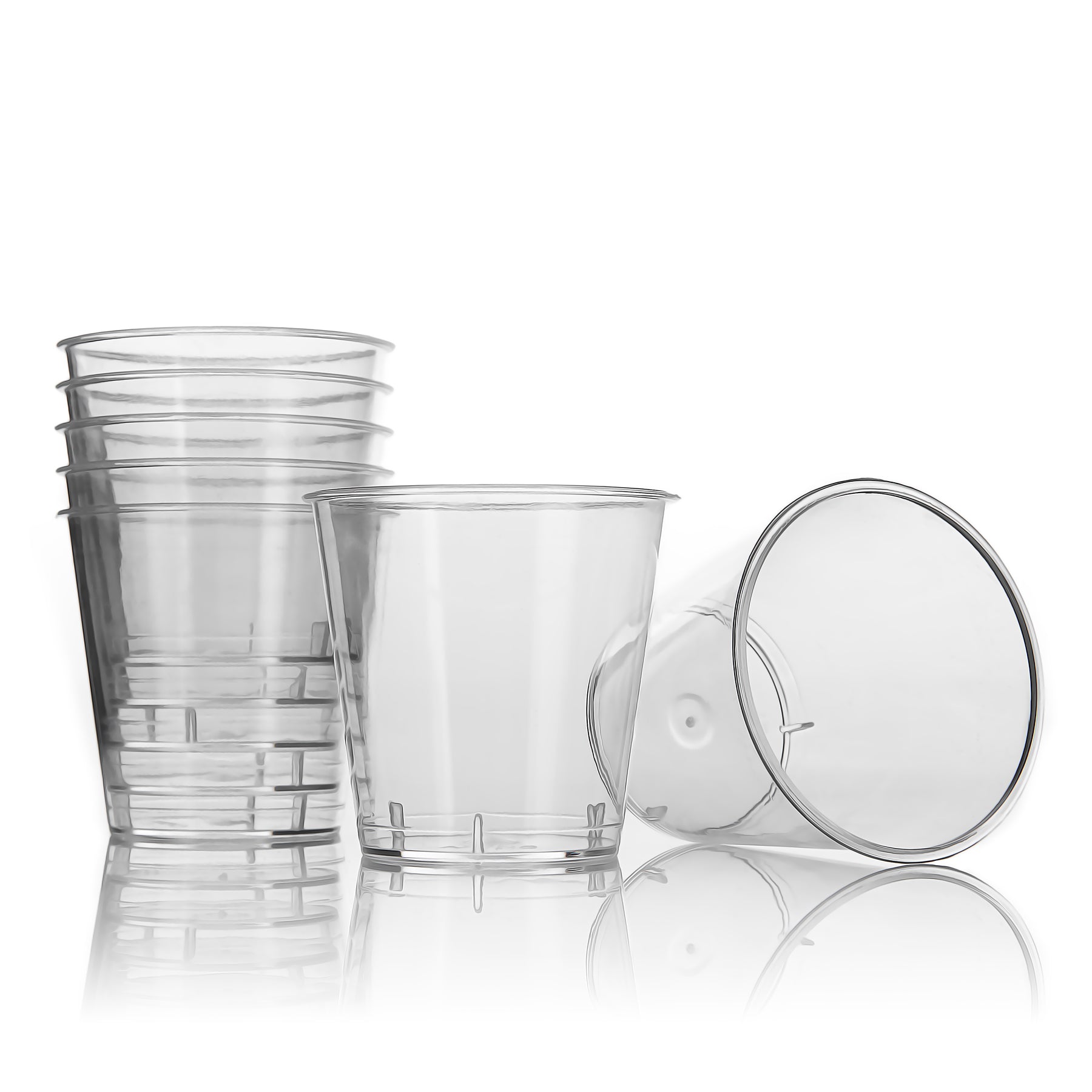 BigDean Küche Schnapsgläser Plastik 3cl Transparent 200 Stück