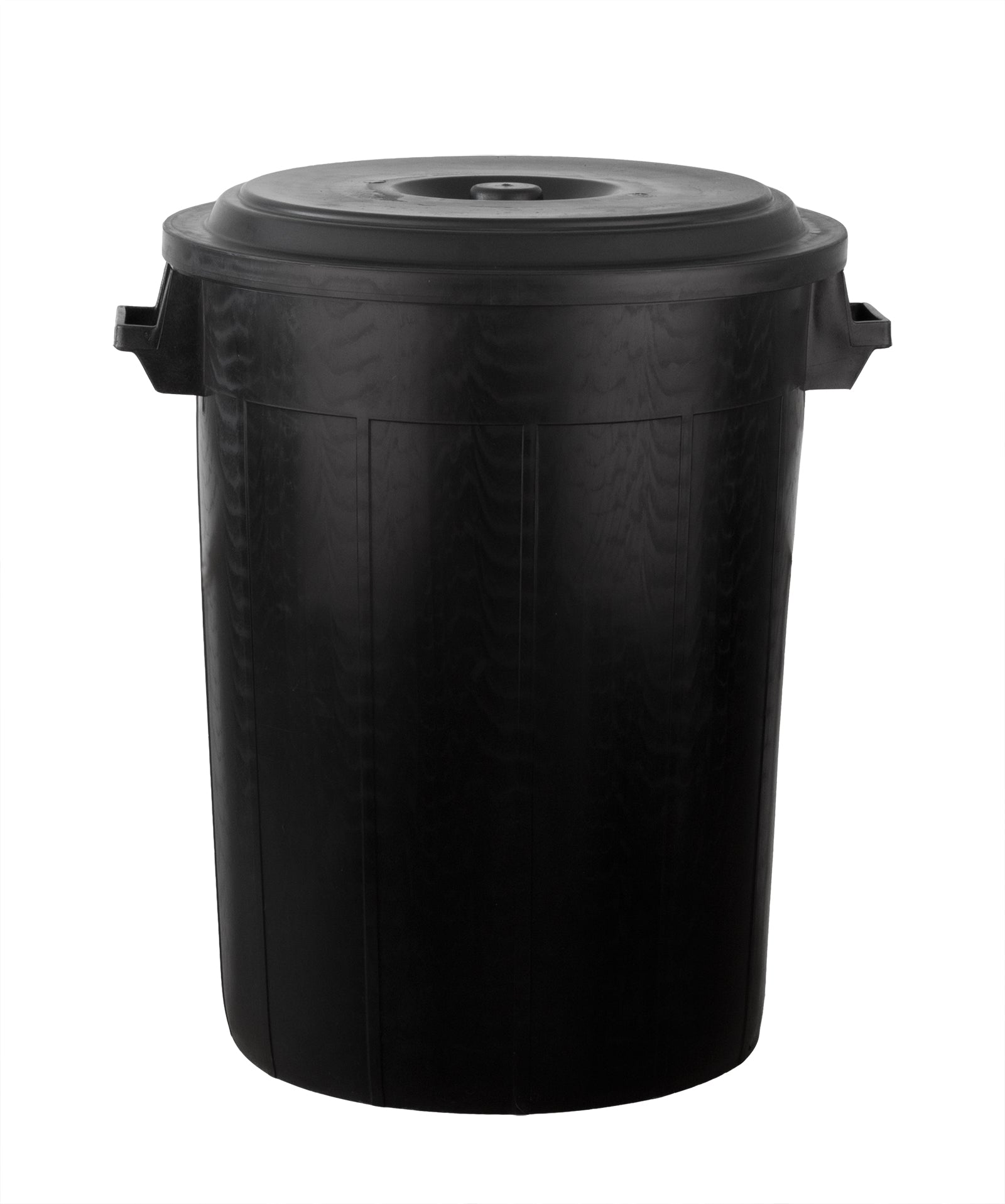 BigDean Universaltonne 50 Liter schwarz mit Deckel Allzweck