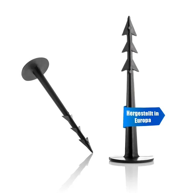 BigDean Erdnägel Unkrautvlies 12,5 cm 200 Stück