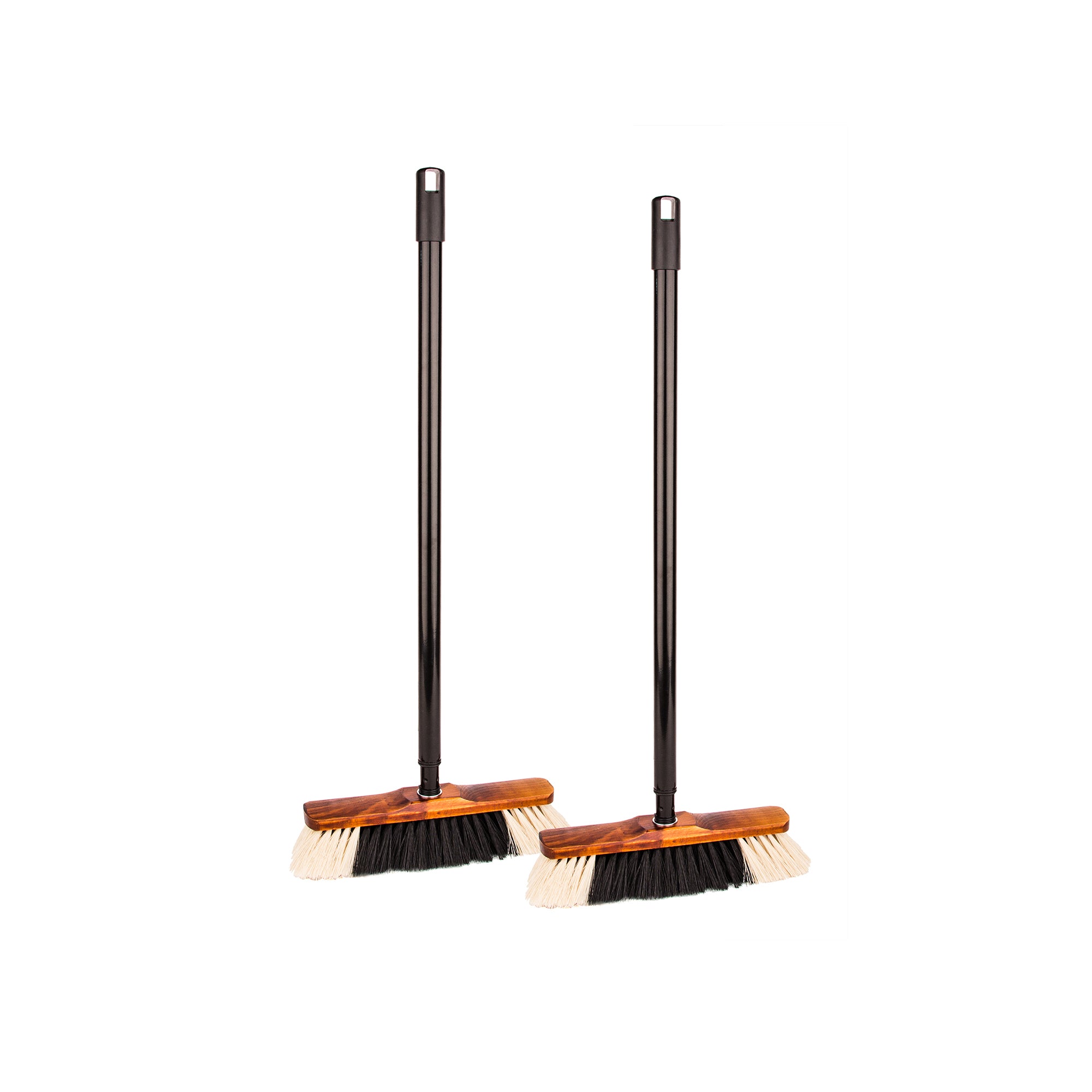 BigDean Bad & Reinigung Zimmerbesen 2er Set Teleskopstiel weich
