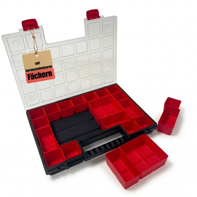 BigDean Sortimentskasten B Kleinteile Organizer Fächer