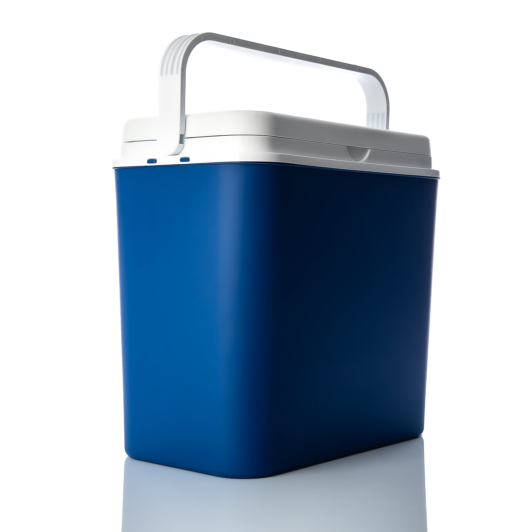 BigDean Küche & Vorrat Kühlbox 24 Liter blau/weiß 14 Std