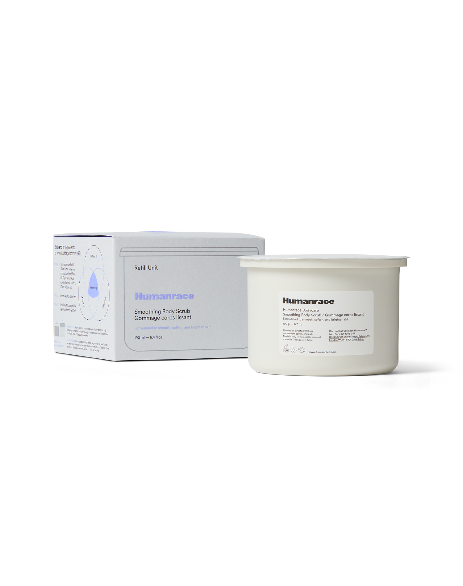 Humanrace Refills Smoothing Body Scrub Körperpeeling Nachfüllung