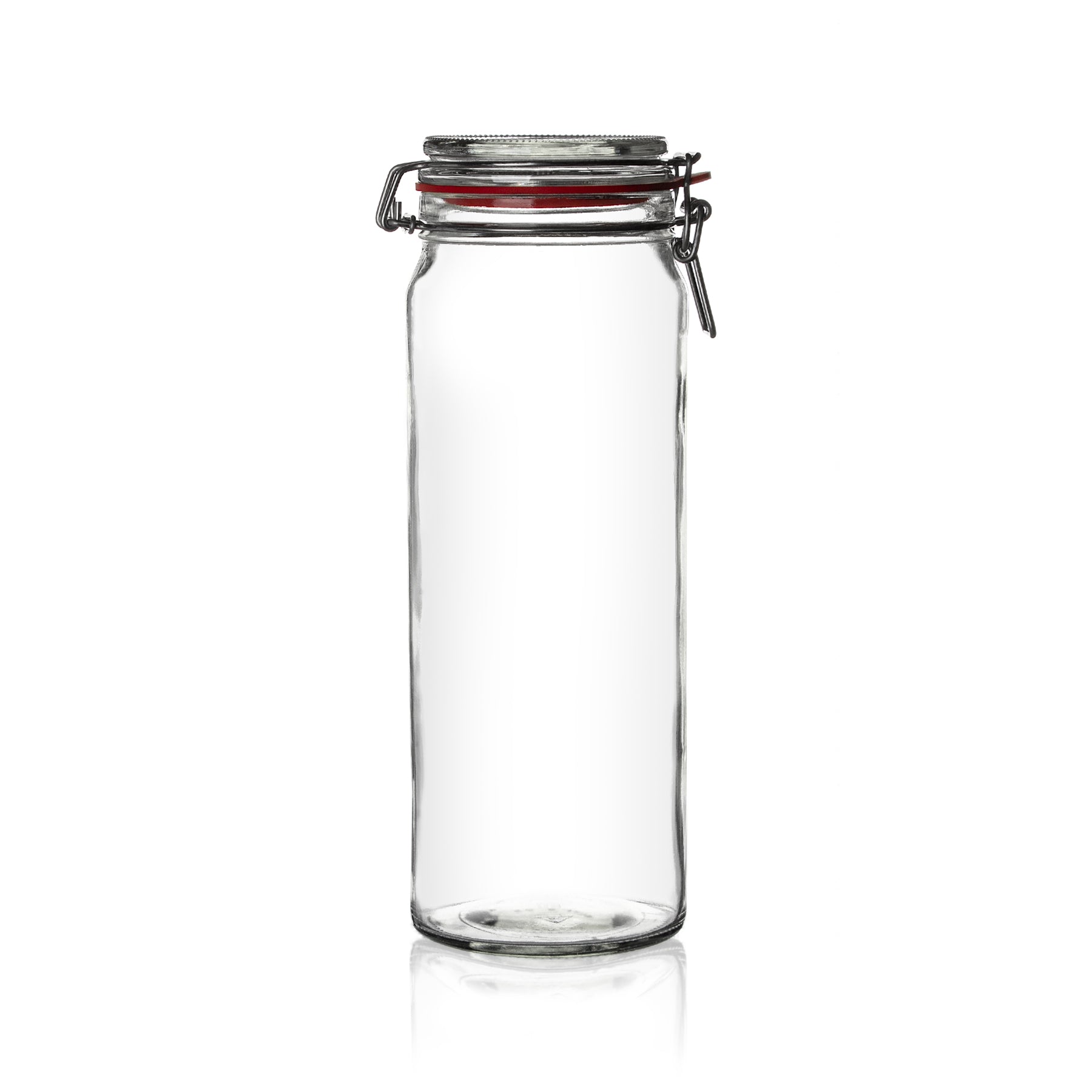 BigDean Küche & Vorrat Vorratsgläser 2160ml Bügel 3er Set Glas