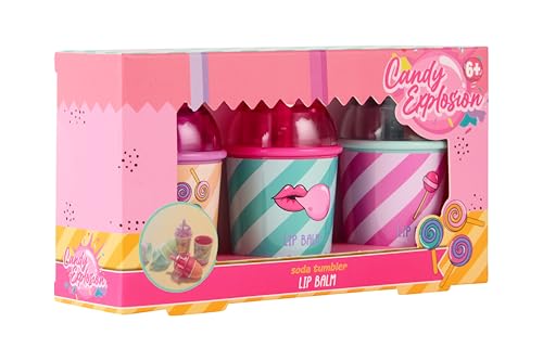 Create It Candy Explosion Lippenbalsam 3er Soda Becher