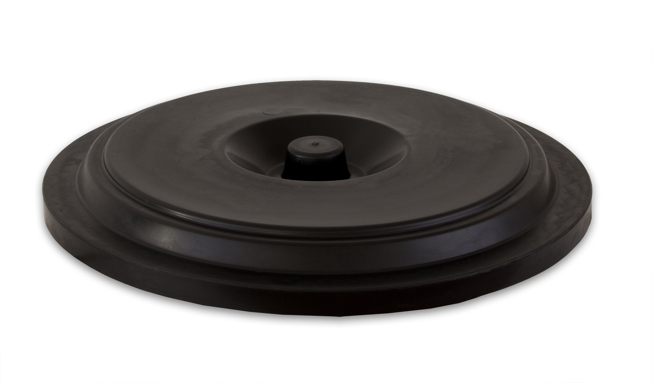 BigDean Deckel Universaltonne 100 Liter Schwarz Kunststoff
