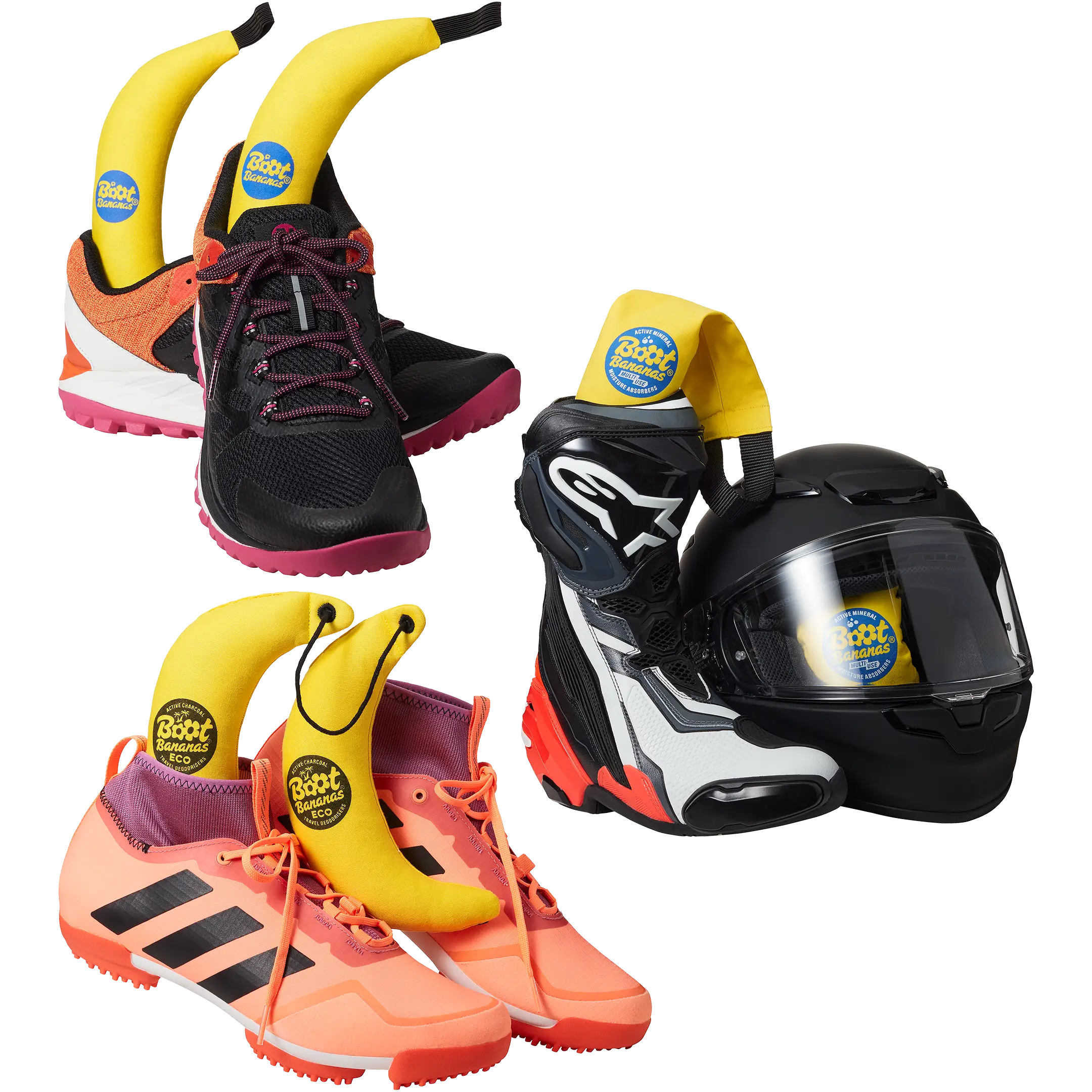 Boot Bananas Bundles Schuhdeo Set 3er All Seasons