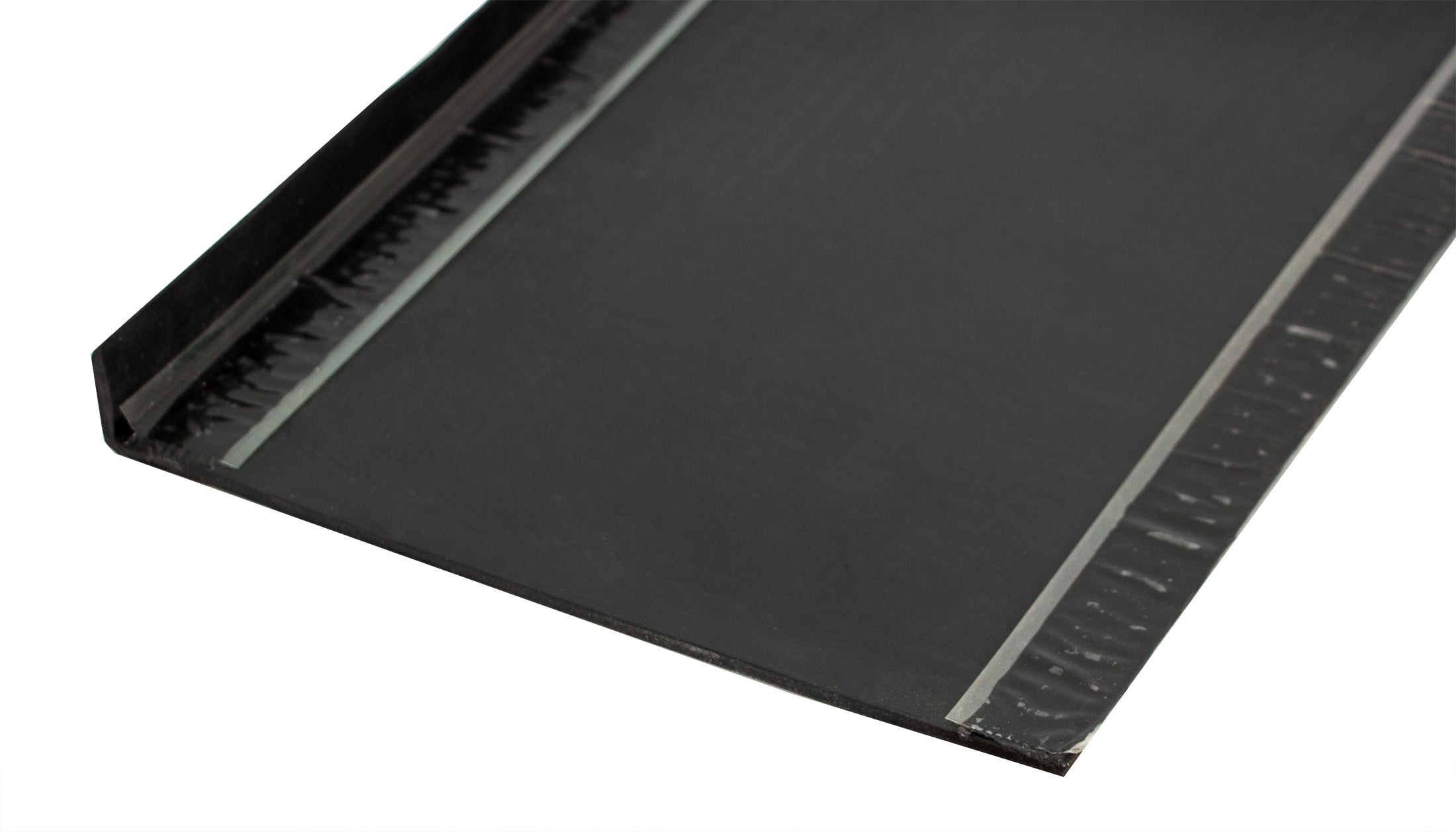 BigDean Stufenmatte Gummi 75x25cm 10er Set schwarz