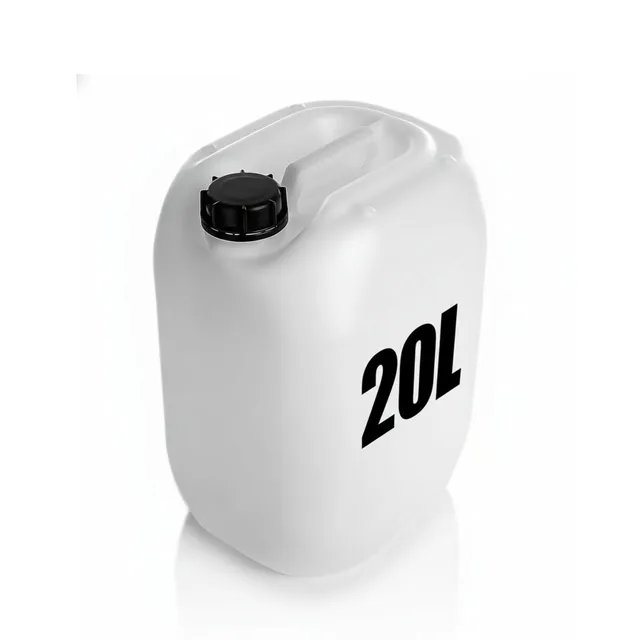 BigDean Wasserkanister 20L naturweiß mit Hahn BPA-frei