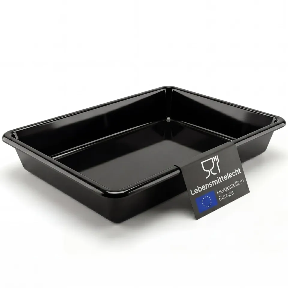 BigDean Wanne 54x40x8,8cm 13 Liter lebensmittelecht Kunststoff