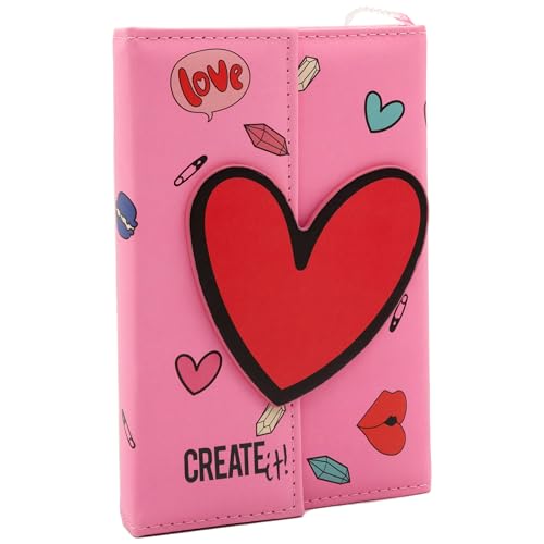 Create It Beauty Cases 84526 Schminkbuch Kunstleder mit Spiegel