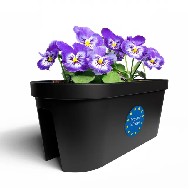 BigDean Garten Blumenkasten Balkon 60cm Kunststoff