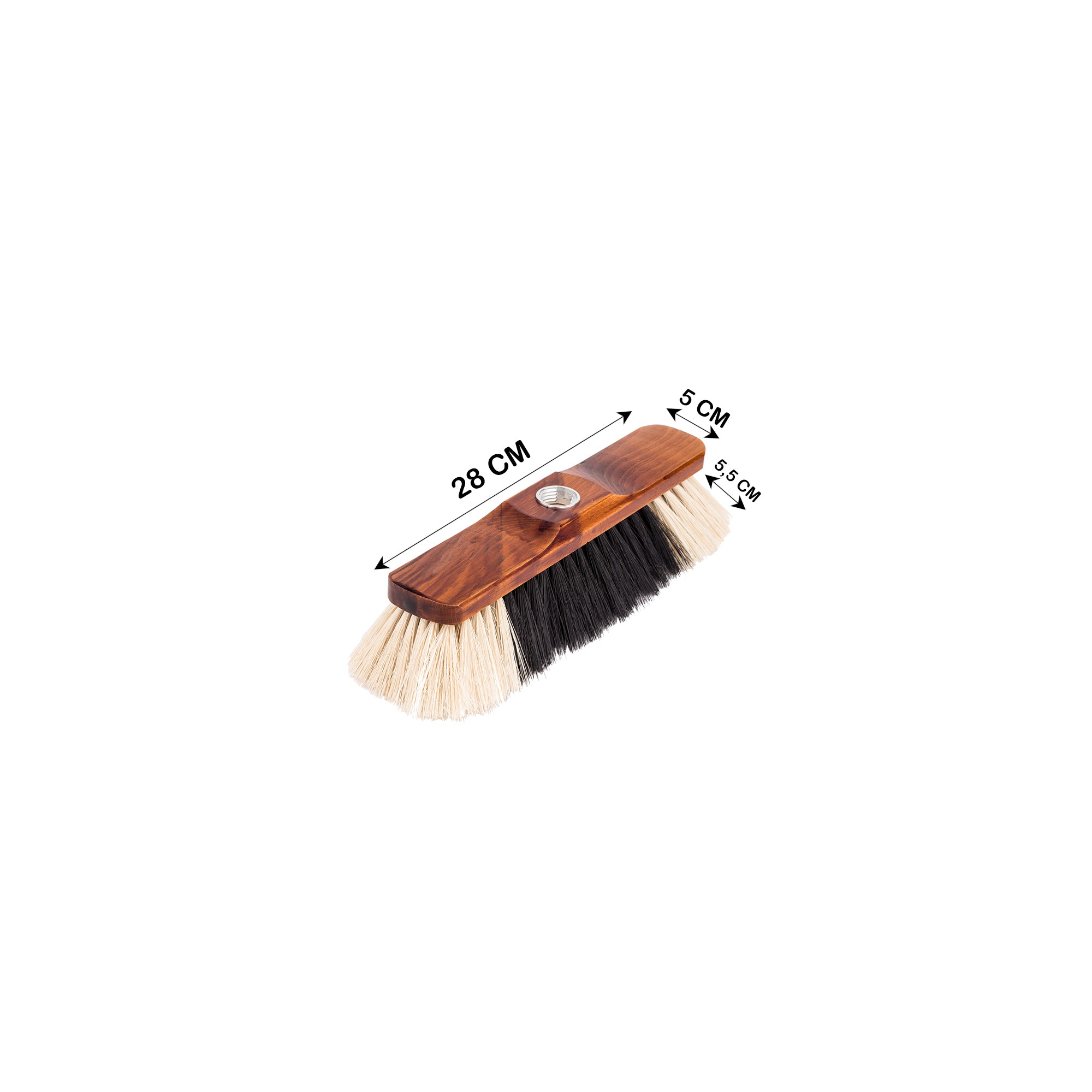 BigDean Bad & Reinigung Zimmerbesen Holz 28cm 2er Set