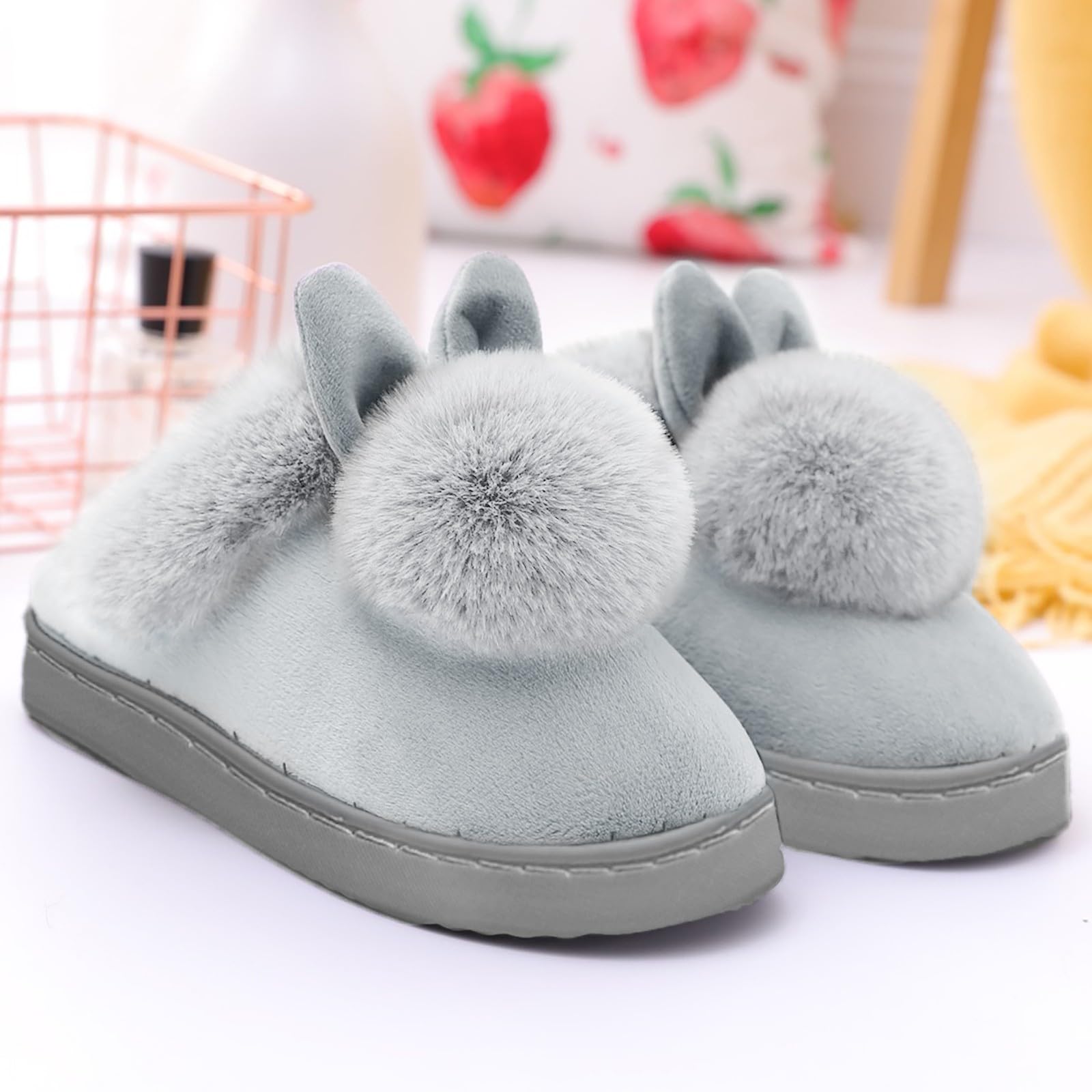 Luadnysin Shoes Plüsch Schlappen 38/39 Warm Filz