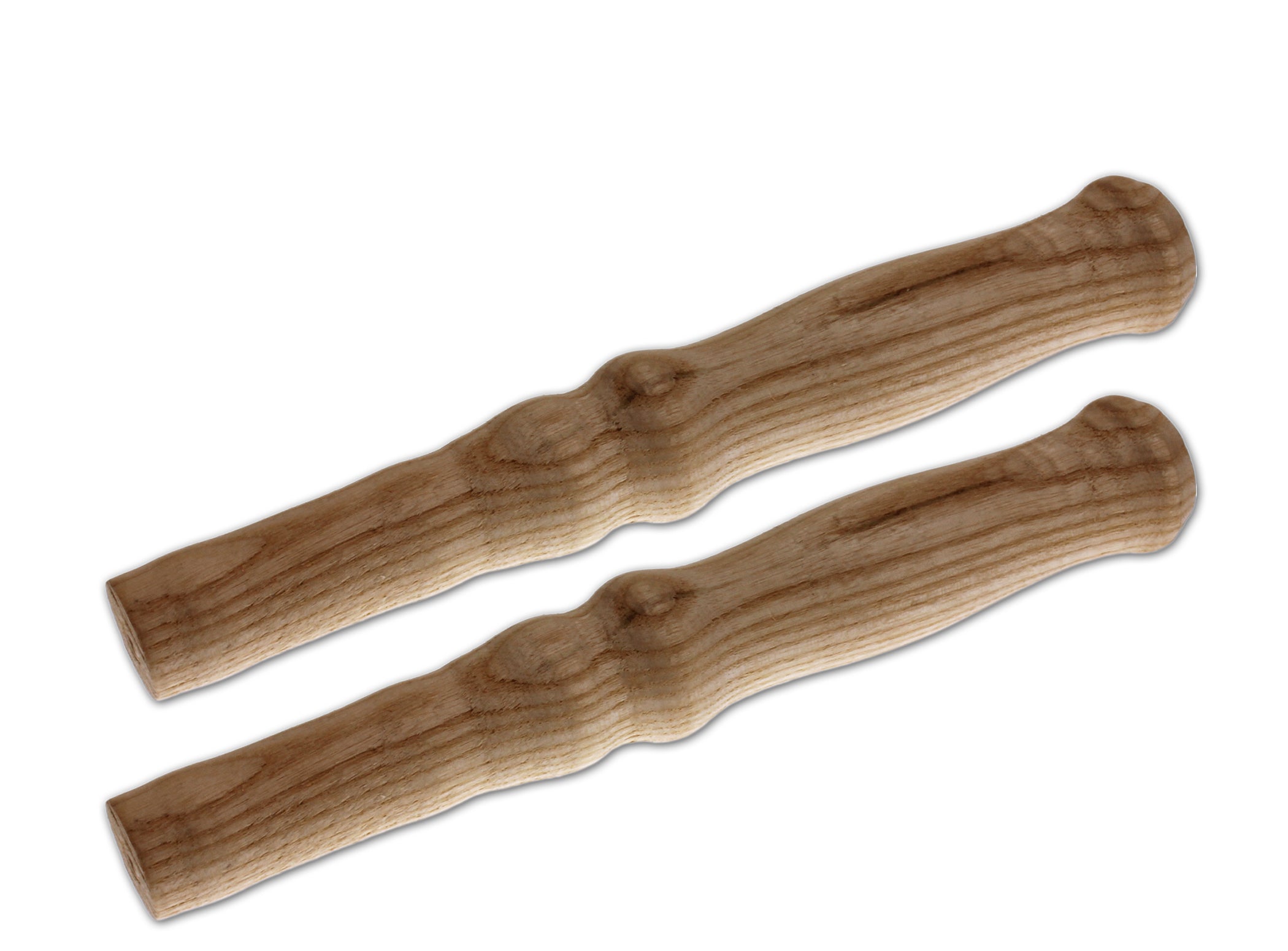 BigDean Garten & Außenbereich Holzgriffe Schubkarre 2er Set 23,5 cm