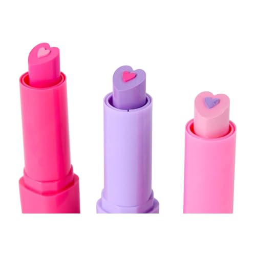 Create It Makeup Lippenstift Set Herzform 3 Stück Rosa