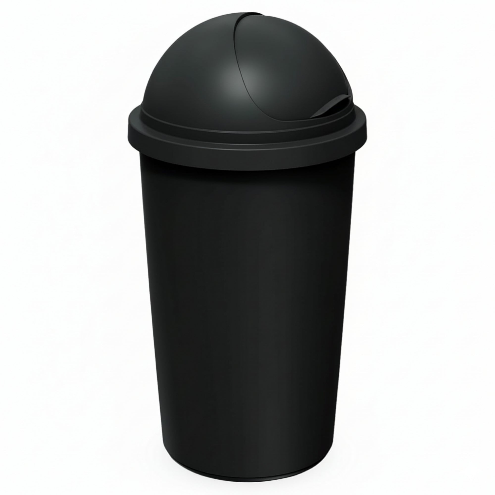 BigDean Haushalt Mülleimer Kugelkopf Midnight 50 Liter