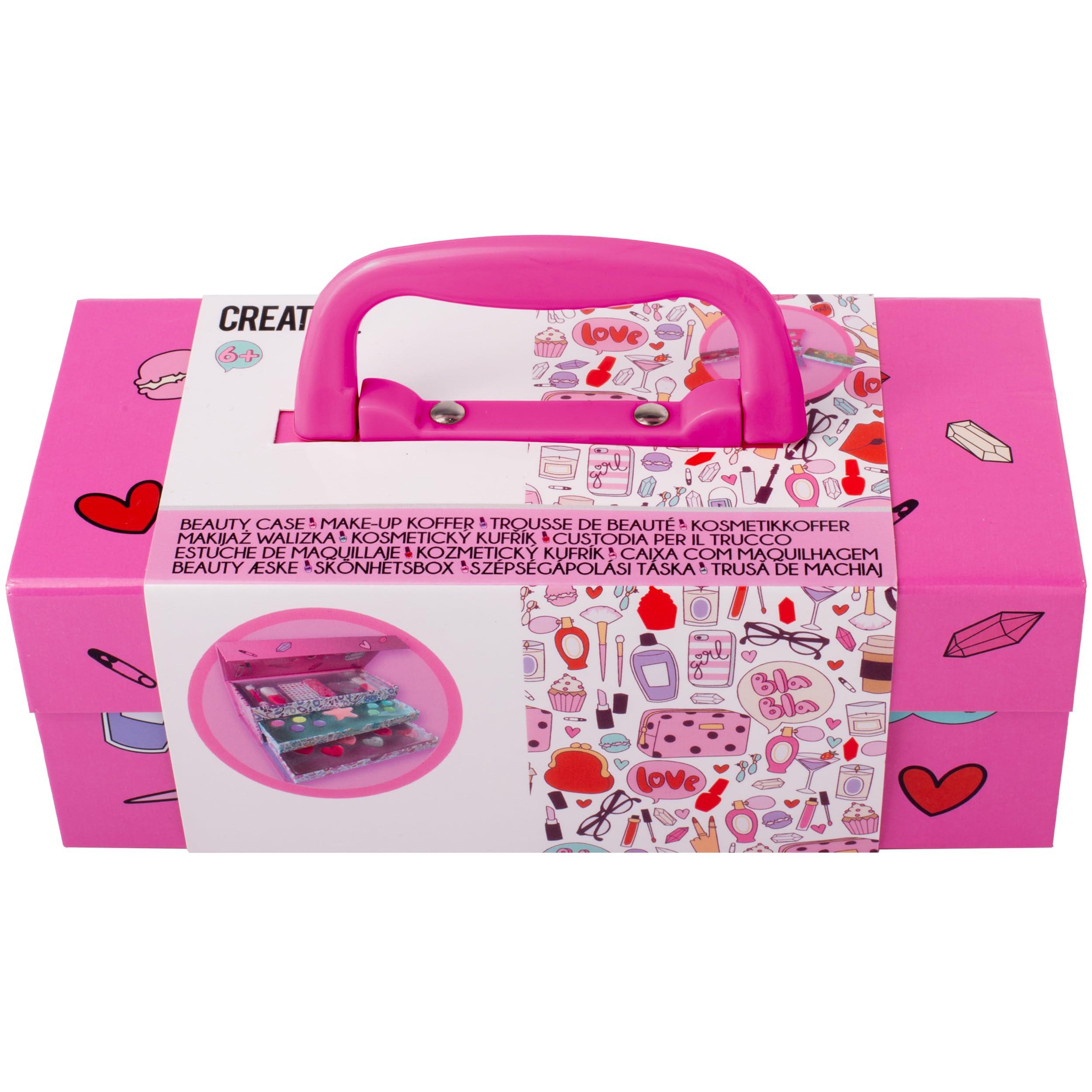 Create It Beauty Cases Schminkkoffer Mädchen 84530 vegan