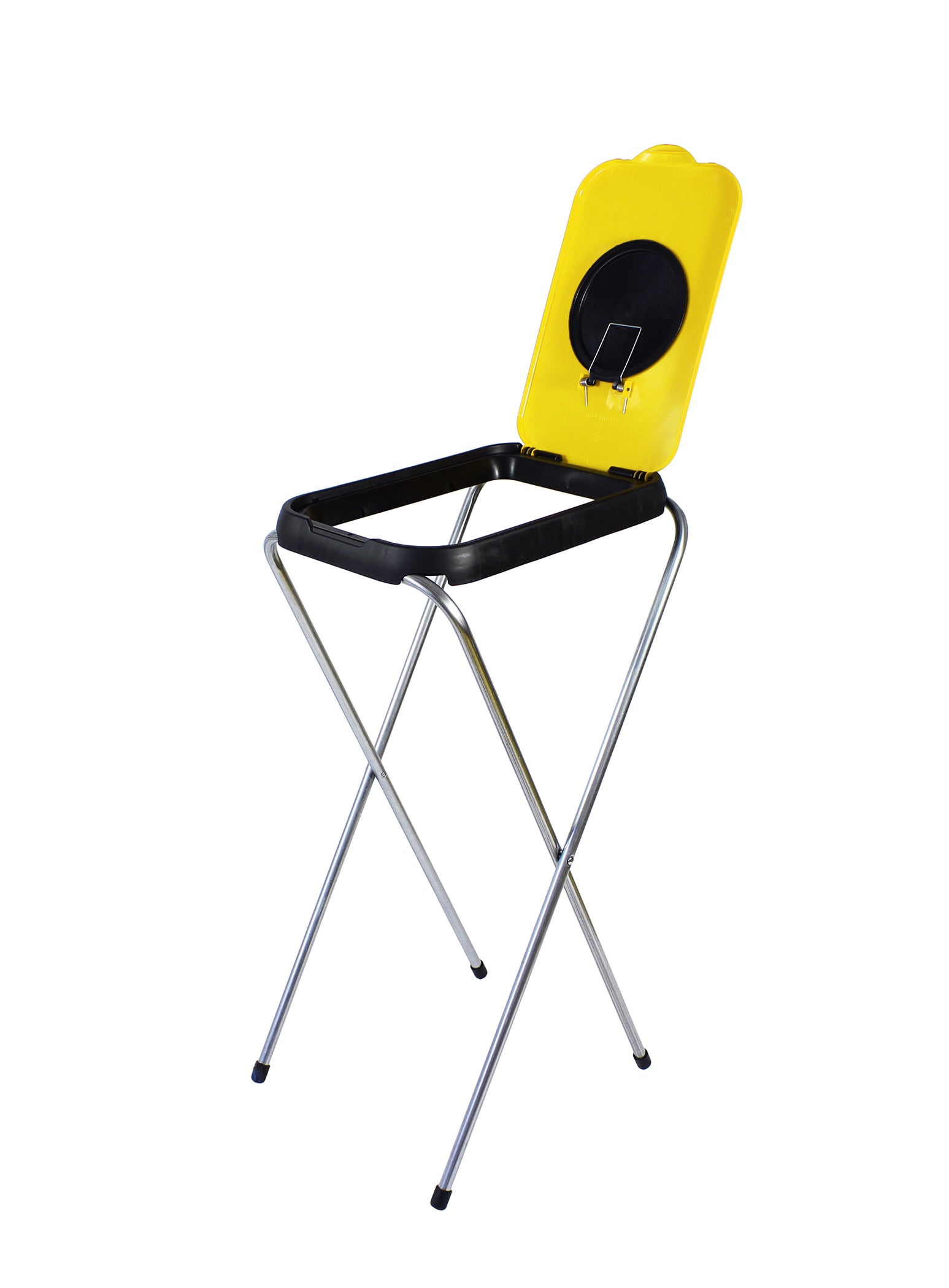 BigDean Haushalt Müllsackständer SwingFix 120L Gelb Deckel