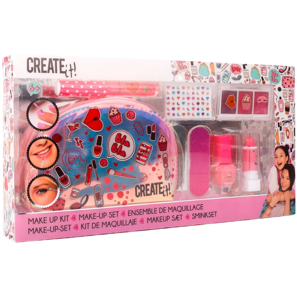 Create It Makeup 84510 Schminkset Mädchen Glitzertasche