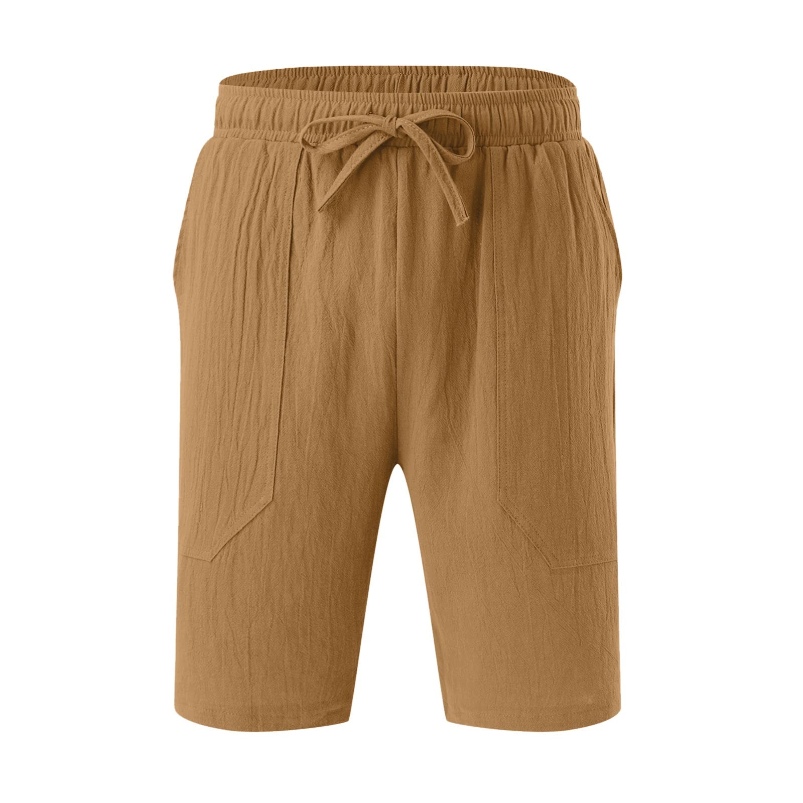Luadnysin Shorts Herren Leinen Navy Sommer