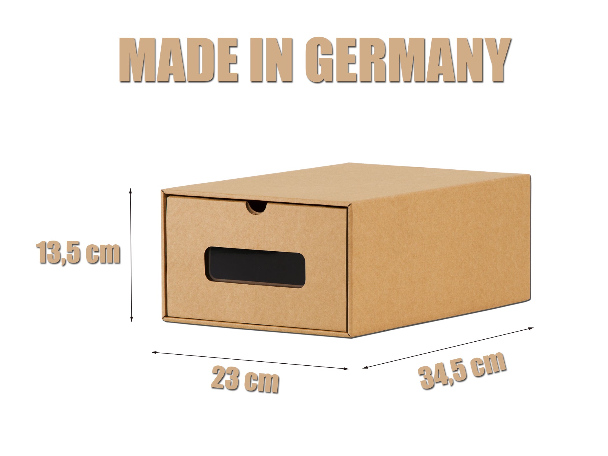 BigDean Aufbewahrungsbox mit Sichtfenster 20 Stück für Schuhe