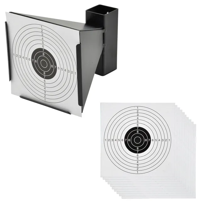 BigDean Kugelfang 140x140 + 1000 Zielscheiben Set