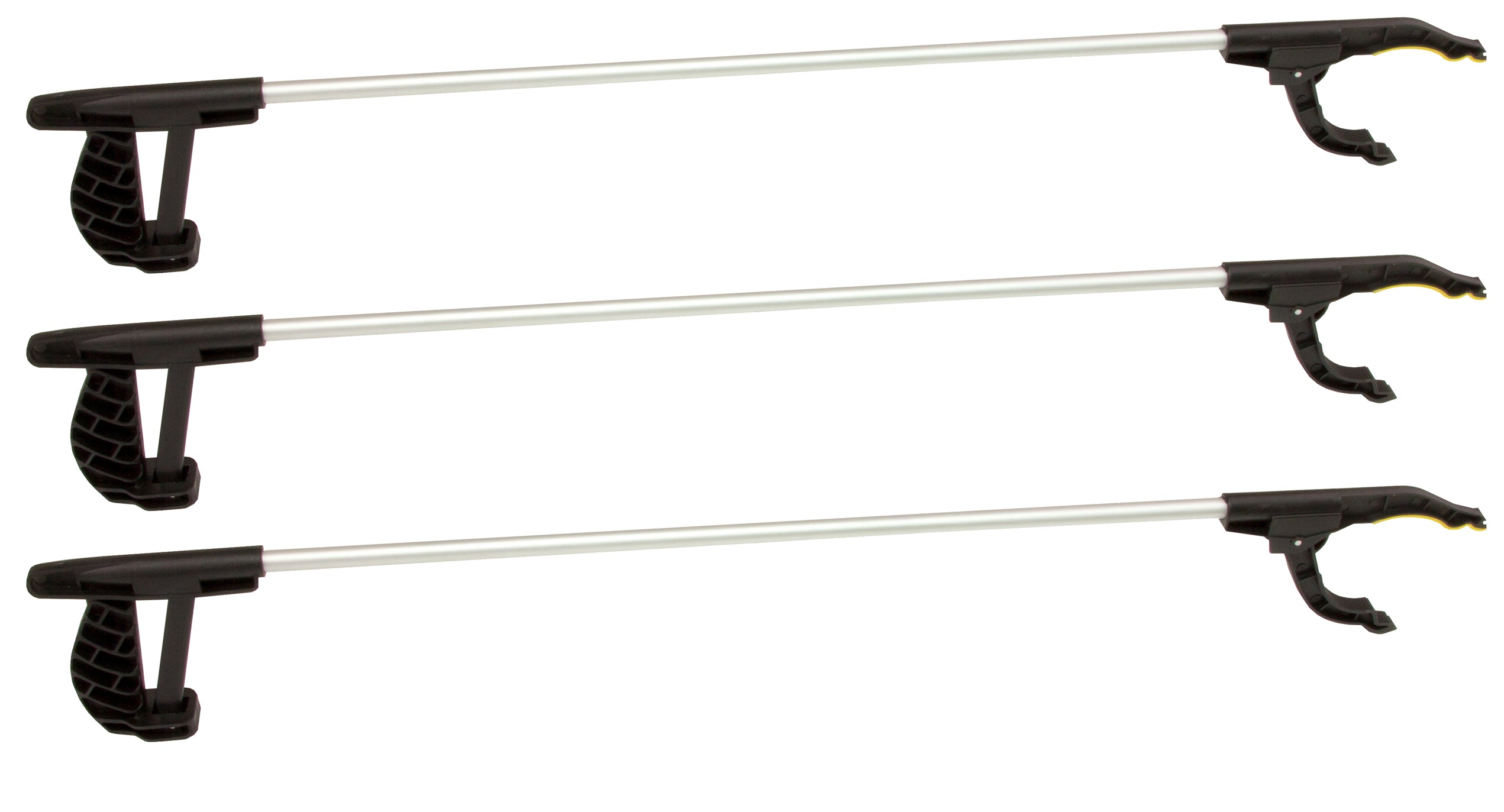 BigDean Greifzange 76 cm 3er Set magnetisch mit Griff Senioren