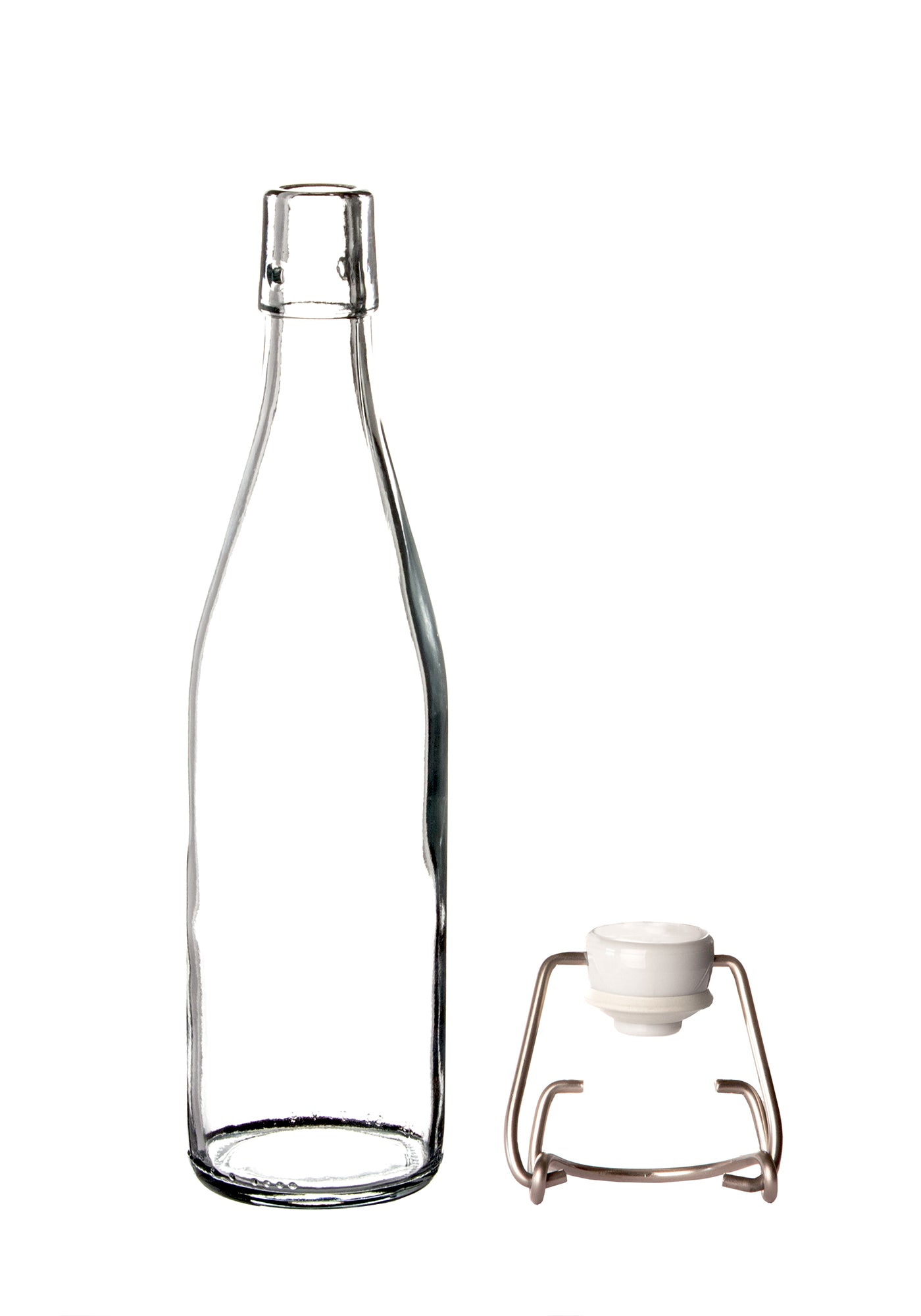 BigDean Glasflaschen Buegelverschluss 500ml 12er Set