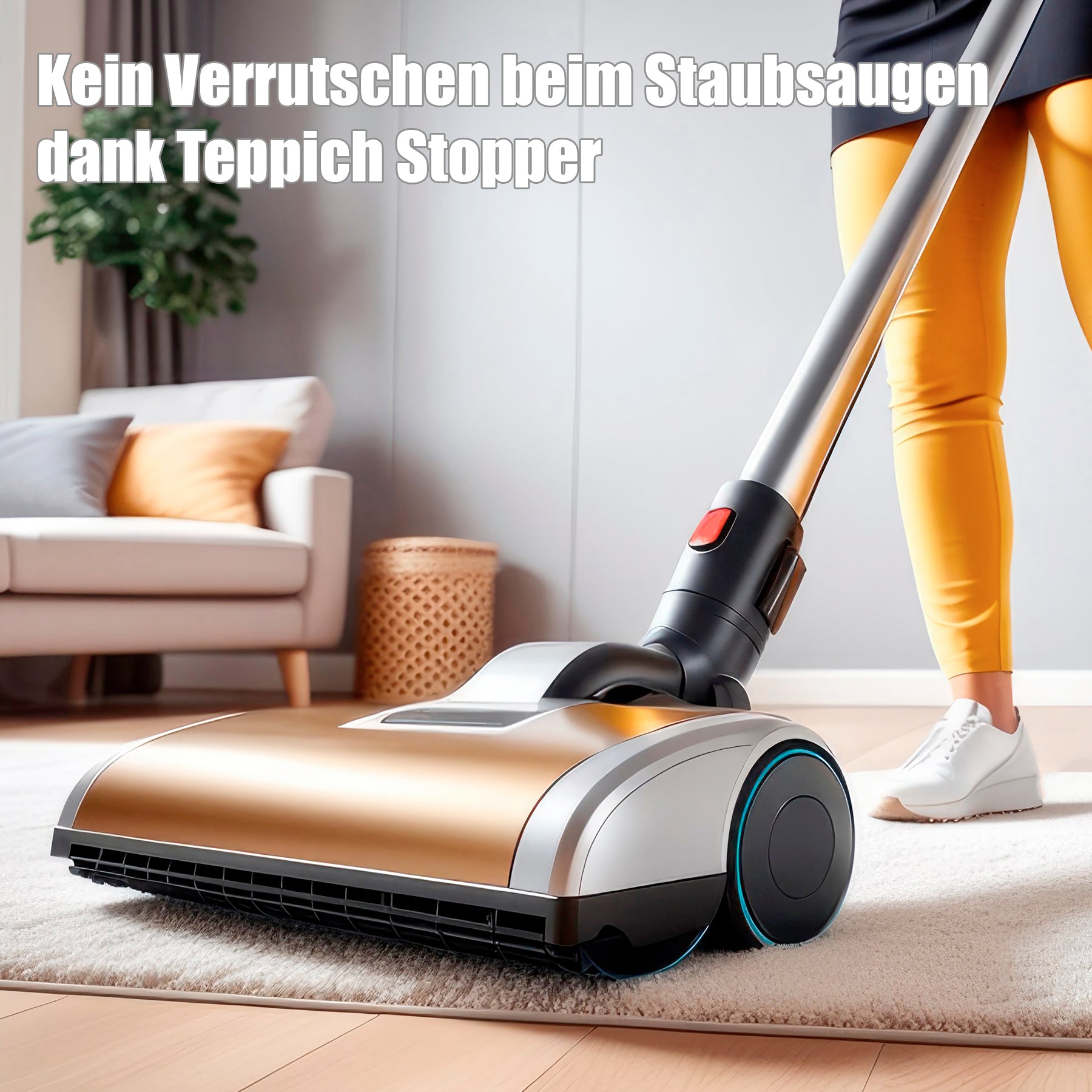 BigDean Antirutschunterlage 80x150 cm Teppichmatte zuschneidbar