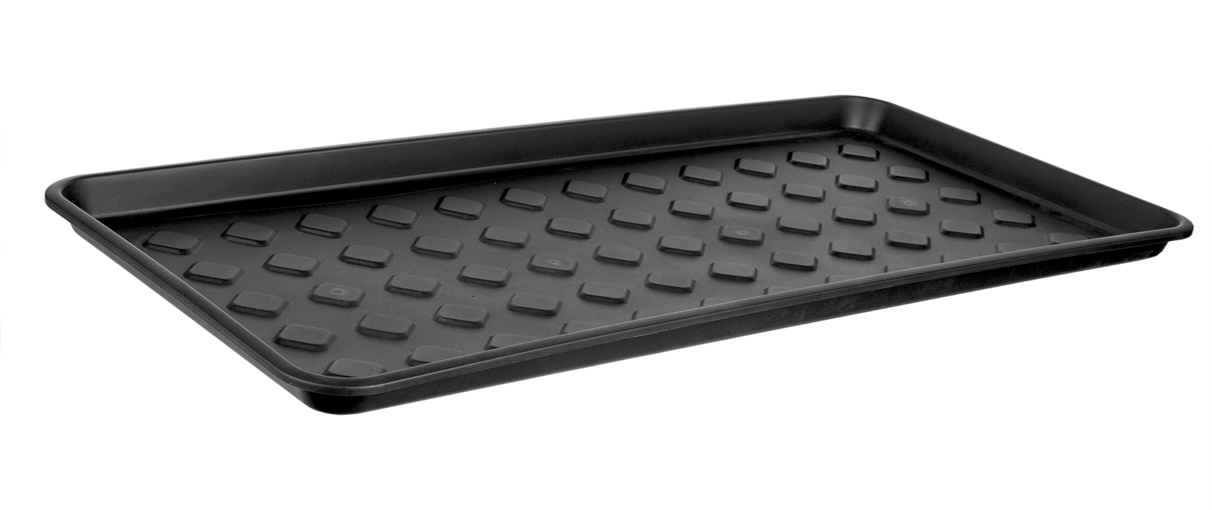 BigDean Haushalt Schuhabtropfschale Groß 71,5cm Schwarz
