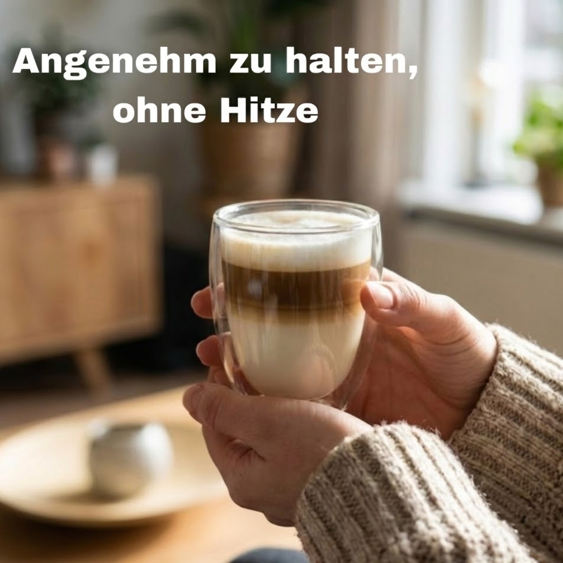 BigDean Küche & Vorrat Latte Macchiato Gläser 300ml 6x doppelwandig