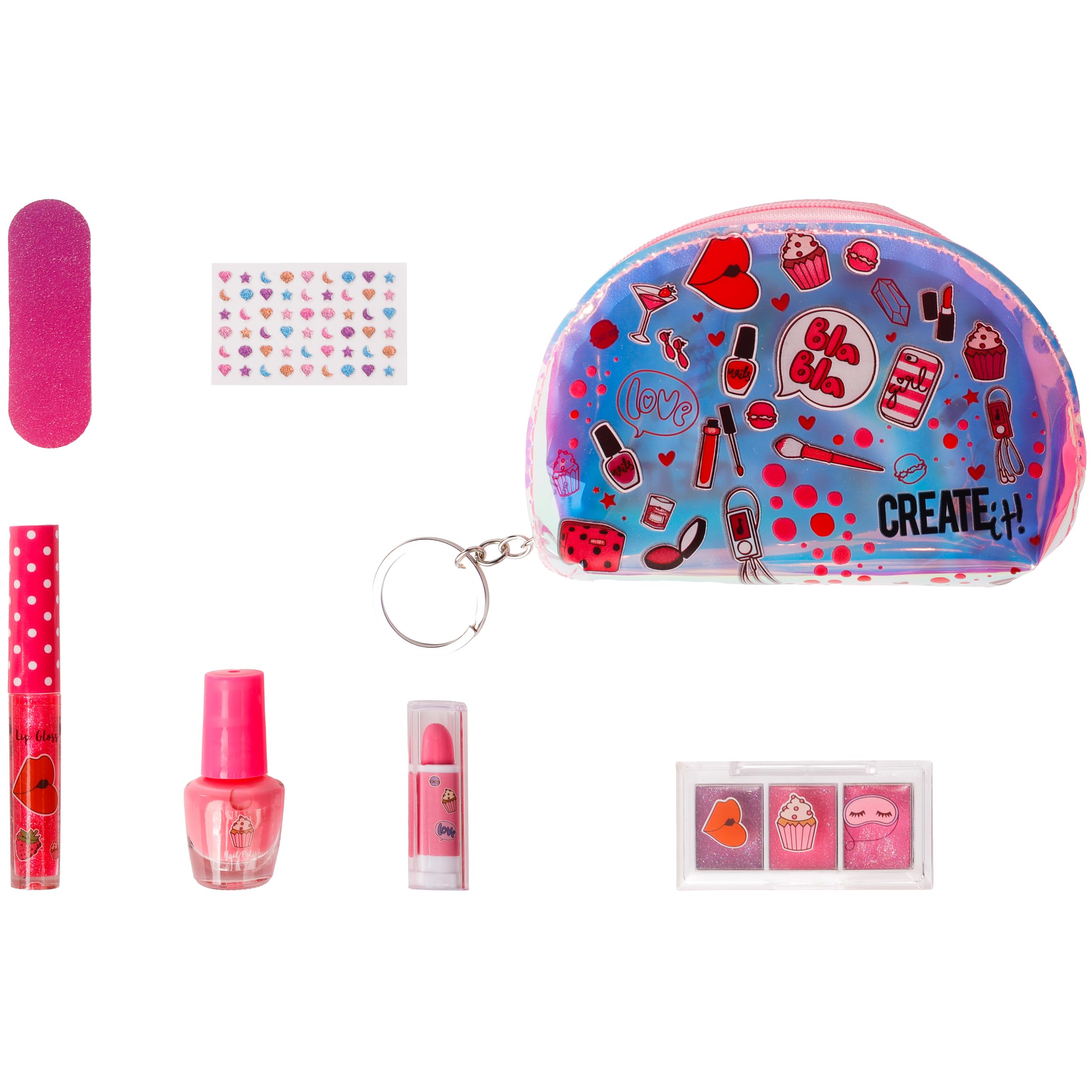 Create It Makeup 84510 Schminkset Mädchen Glitzertasche