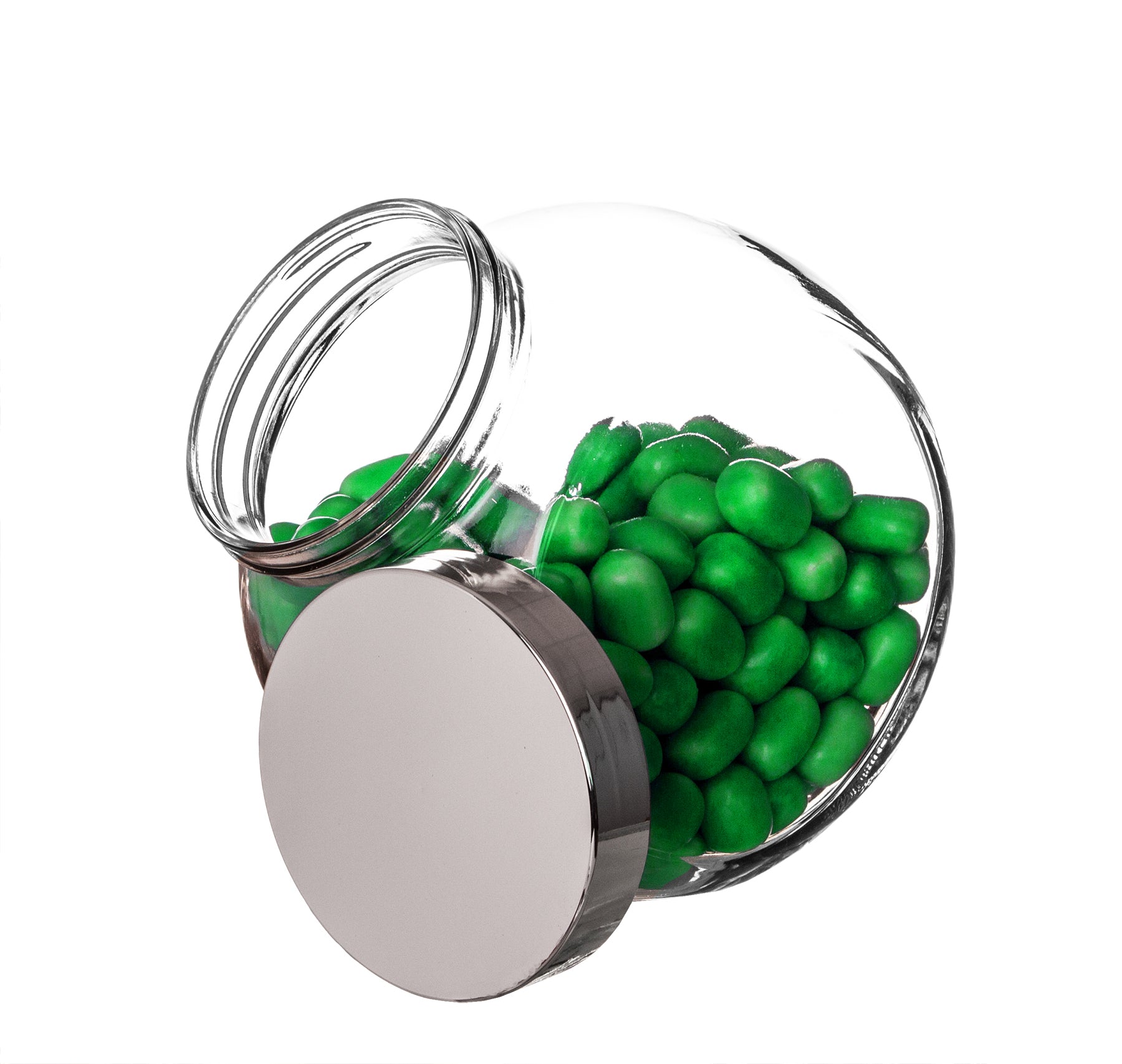 BigDean Küche Bonbonglas 2L 2er Set mit Schraubdeckel