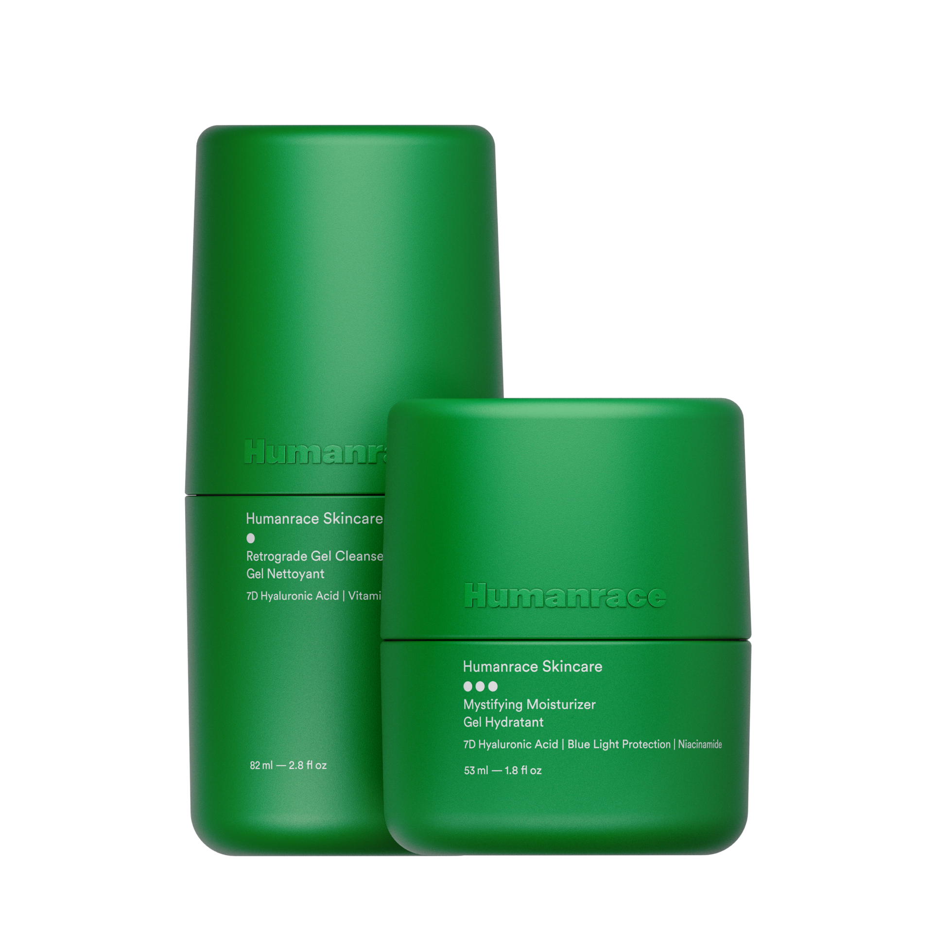 Humanrace Kits 7D Gel Facial Gesichtsset Hyaluron 2-teilig