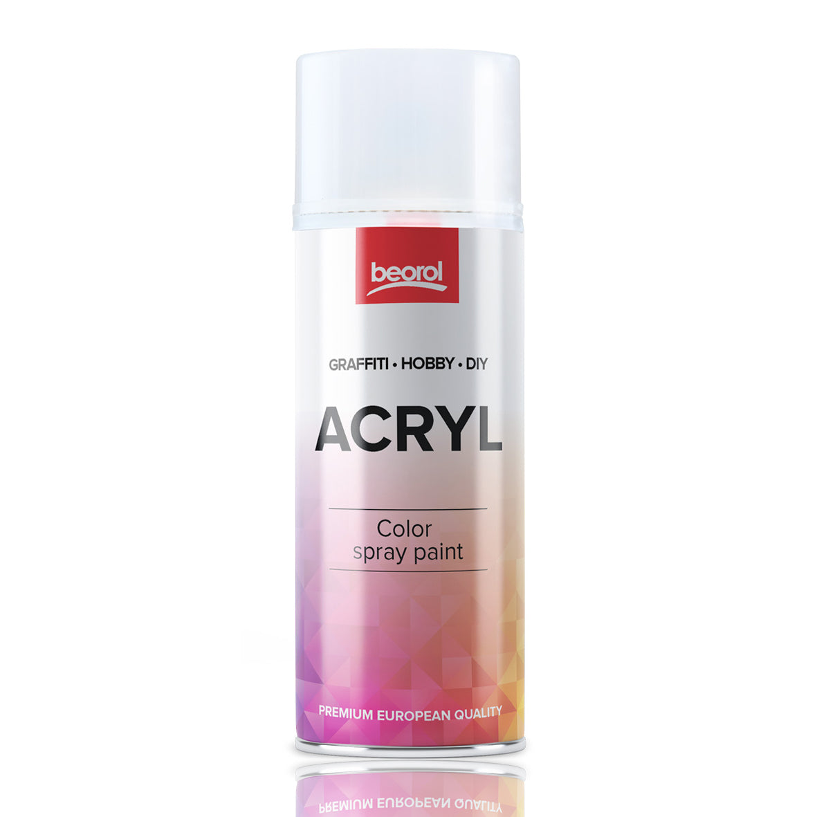 BigDean Sprühlack weiß matt 2x400 ml RAL 9016 Acryllack Spray