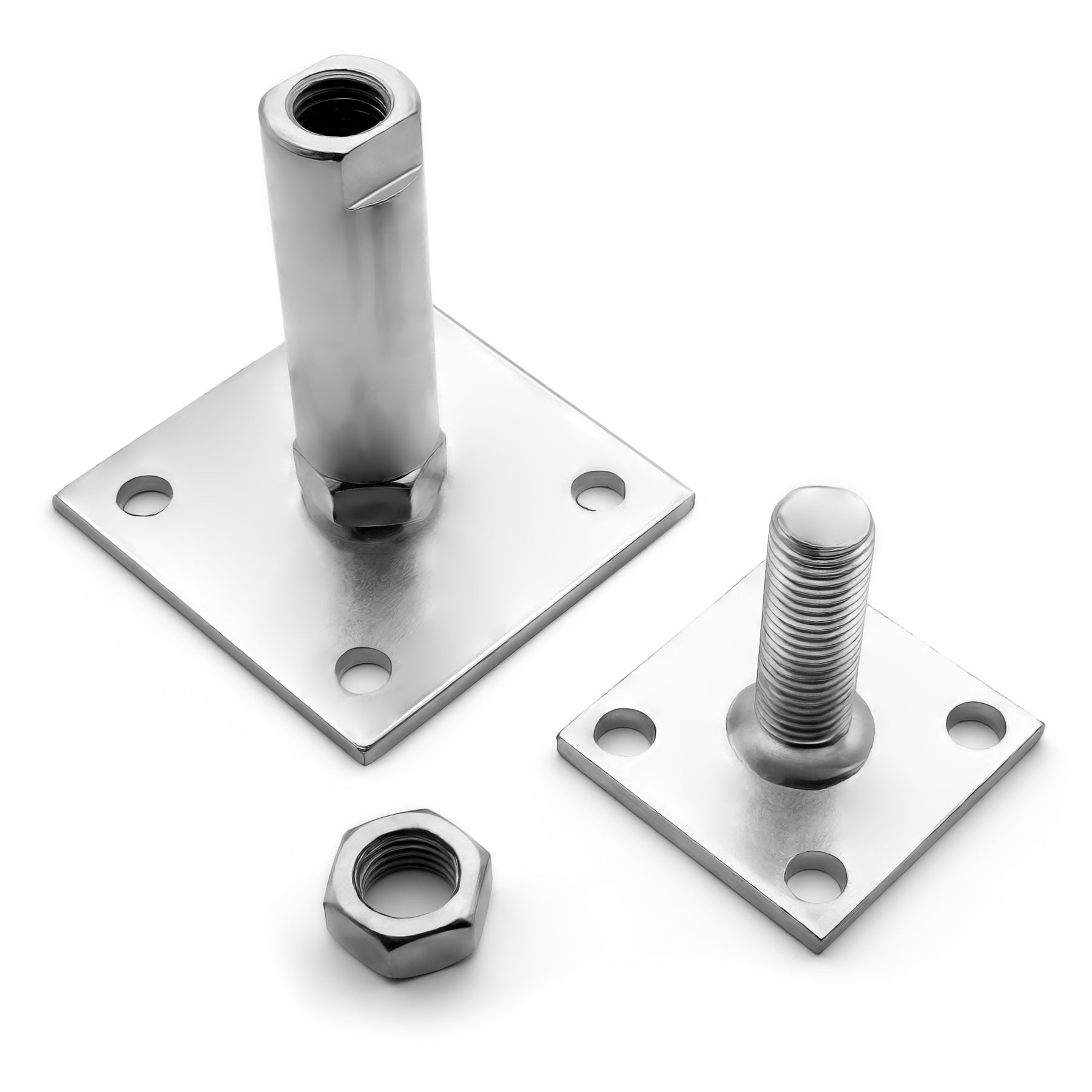 BigDean Werkzeug Pfostenträger 150-190mm verzinkt 4 Stück