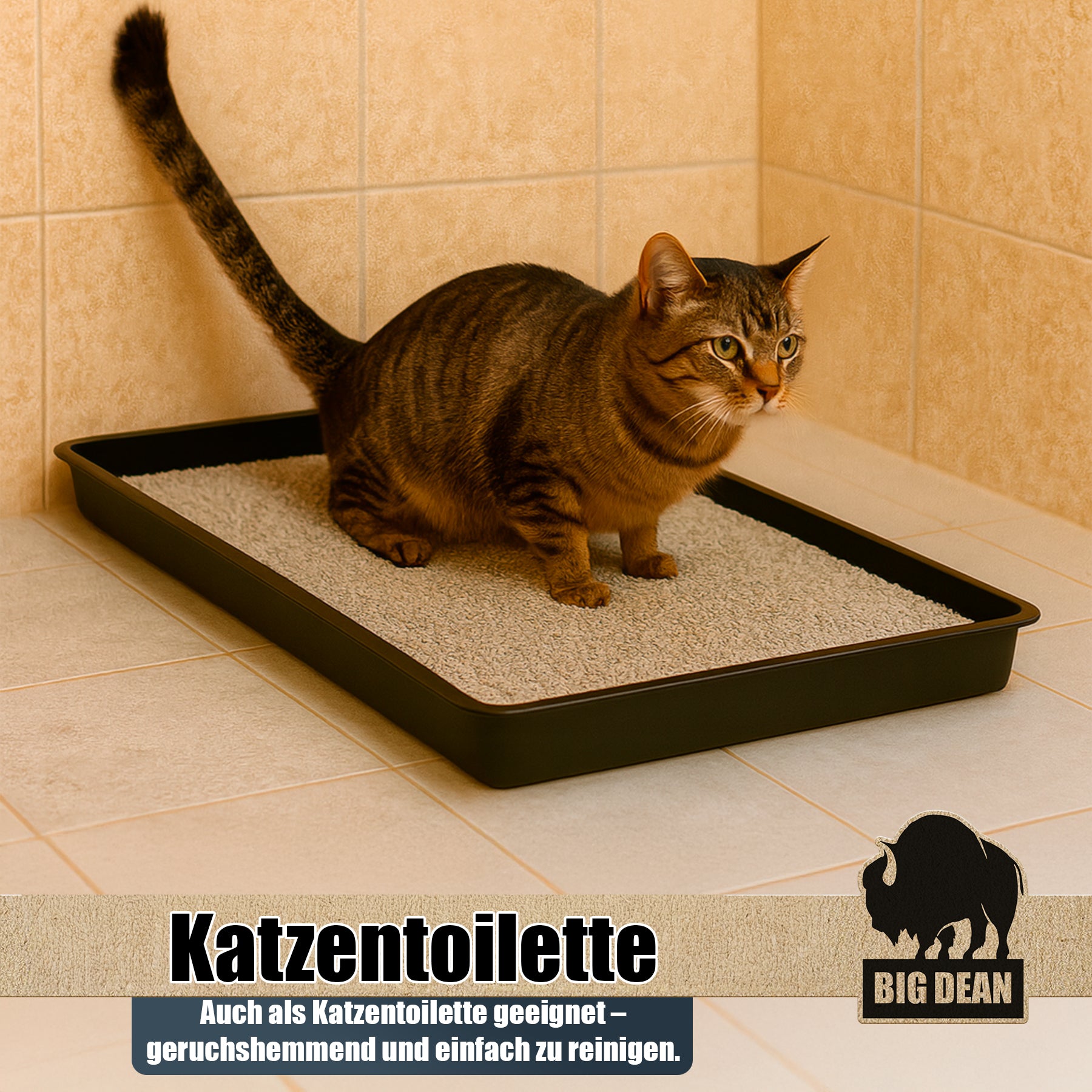 BigDean Haushalt & Alltag XL Wanne 79x40x5 cm Kunststoff