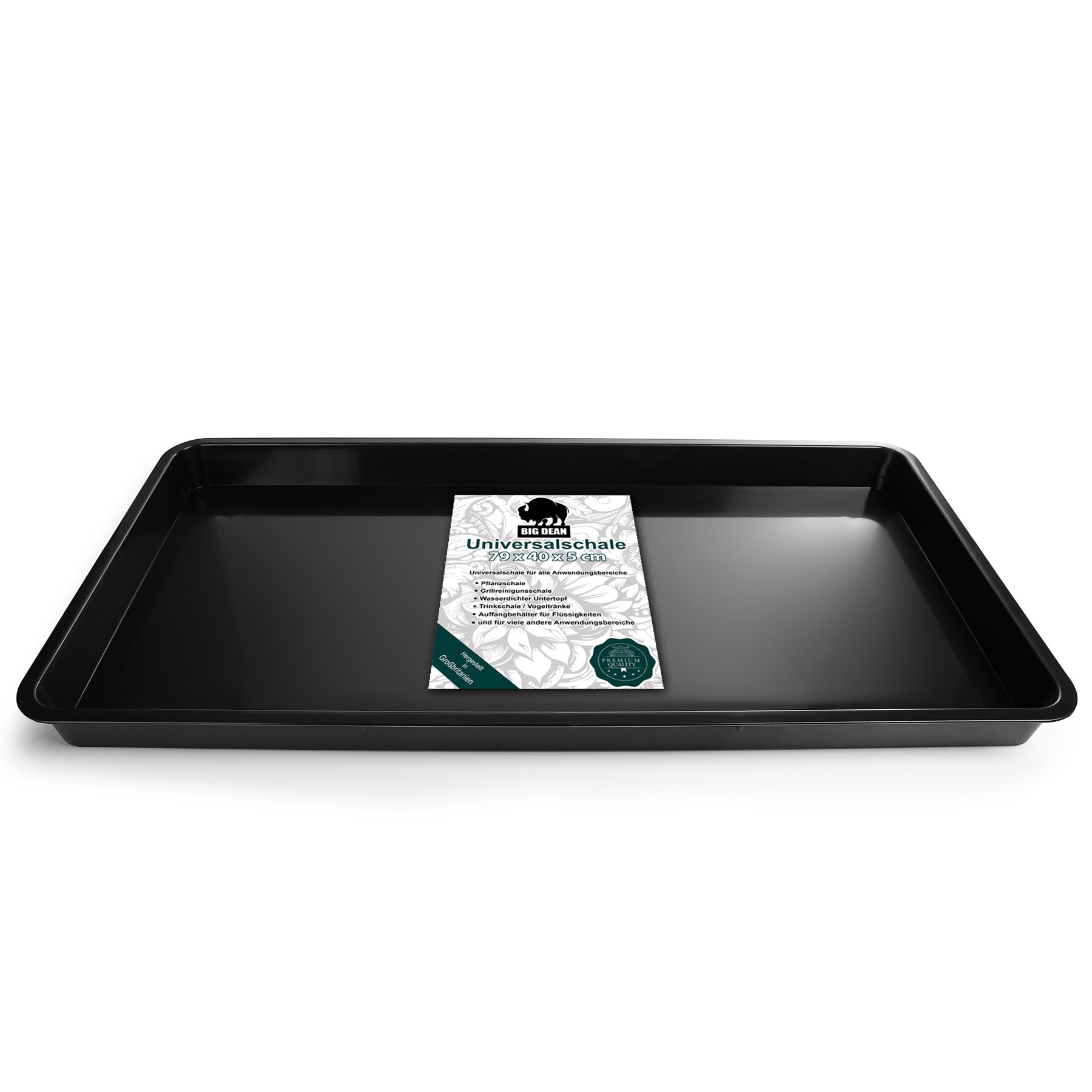 BigDean Haushalt & Alltag XL Wanne 79x40x5 cm Kunststoff