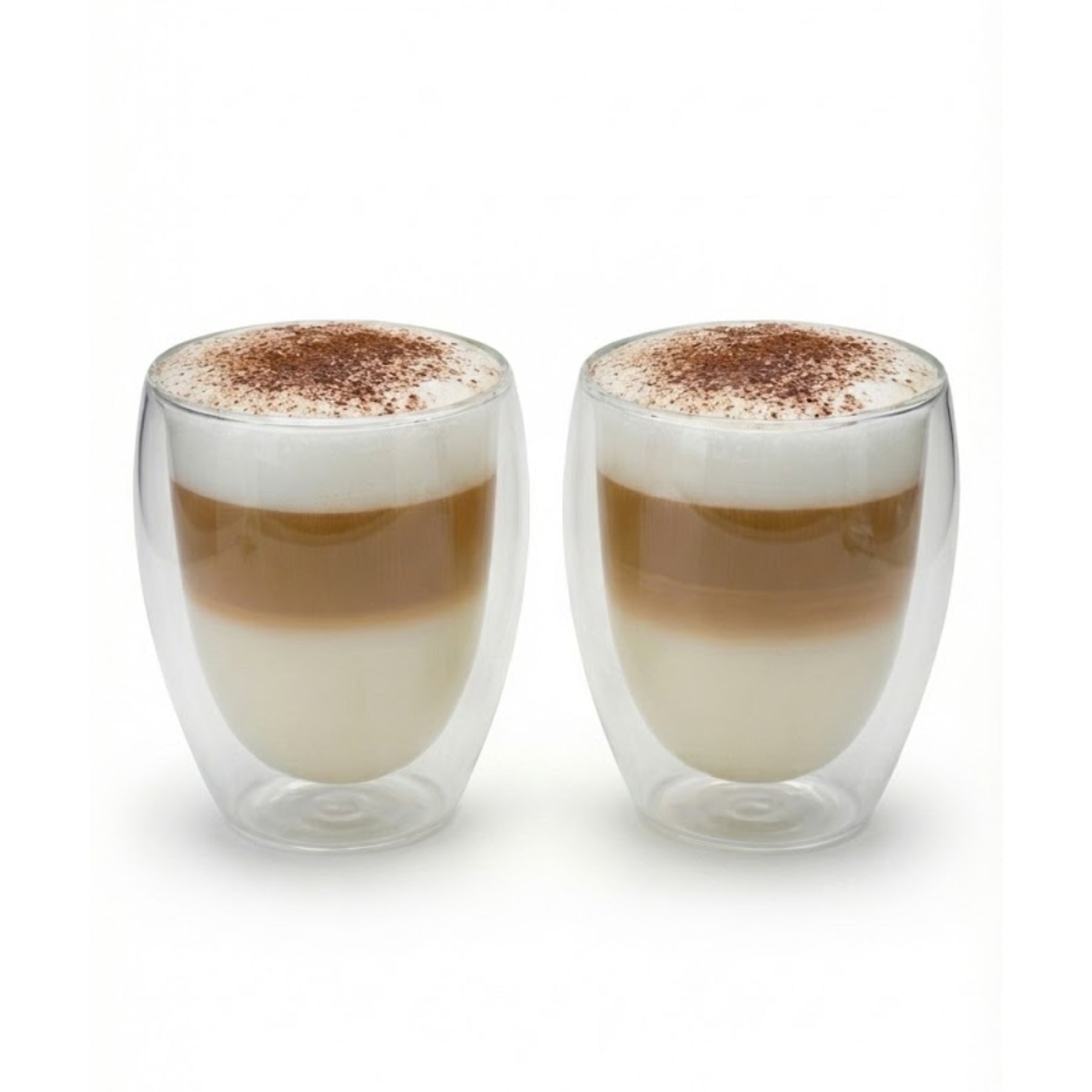 BigDean Latte Macchiato Gläser 300ml doppelwandig 2er Set