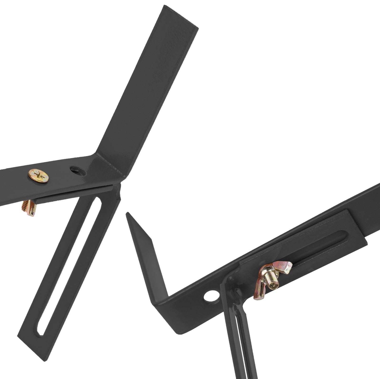 BigDean Blumenkastenhalter H-Form Balkonkastenhalter 8er Anthrazit