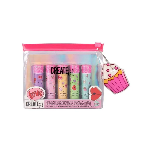 Create It Makeup 84531 Lippenbalsam Duft 5 Stück im Etui