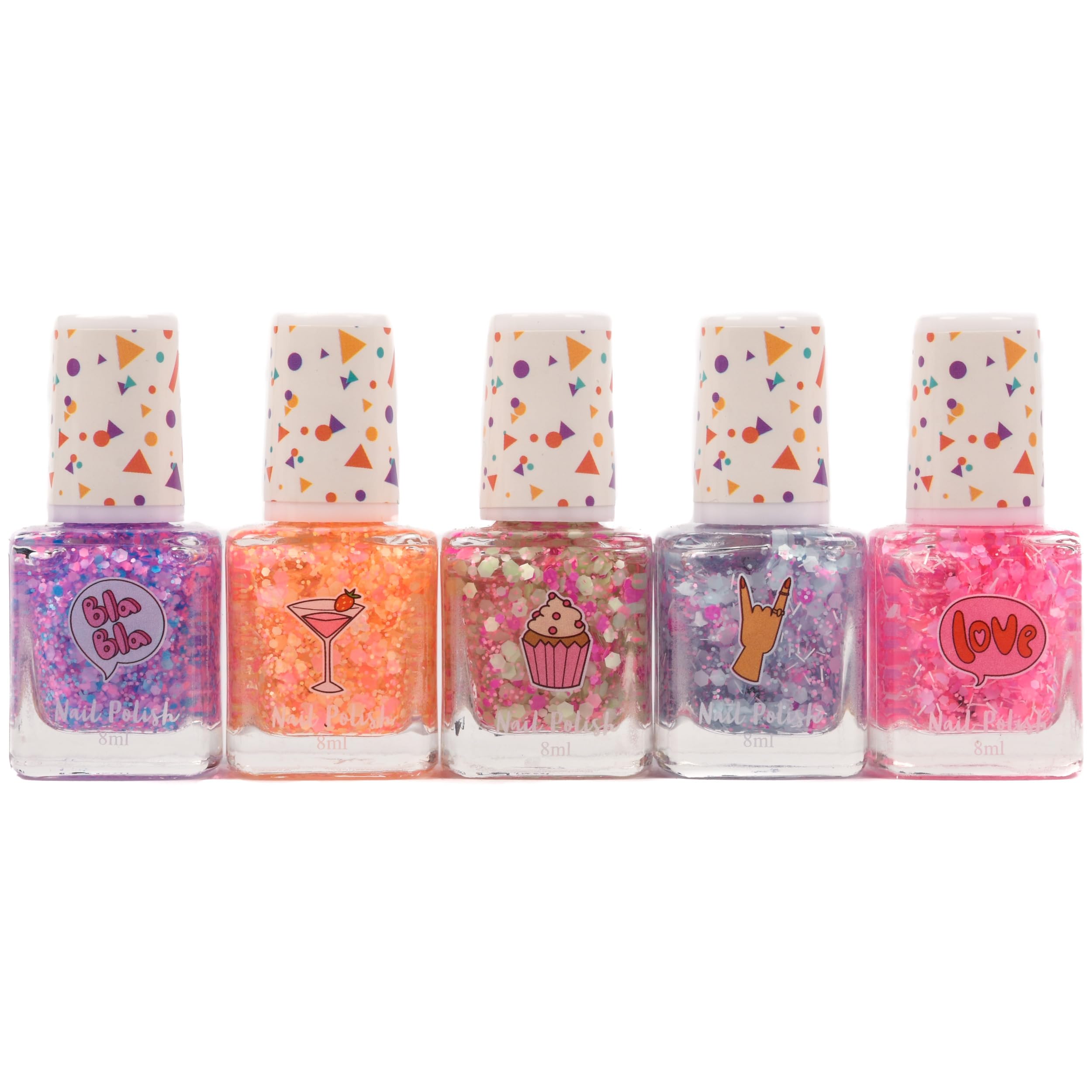 Create It Makeup Nagellack Confetti 5er Glitzer