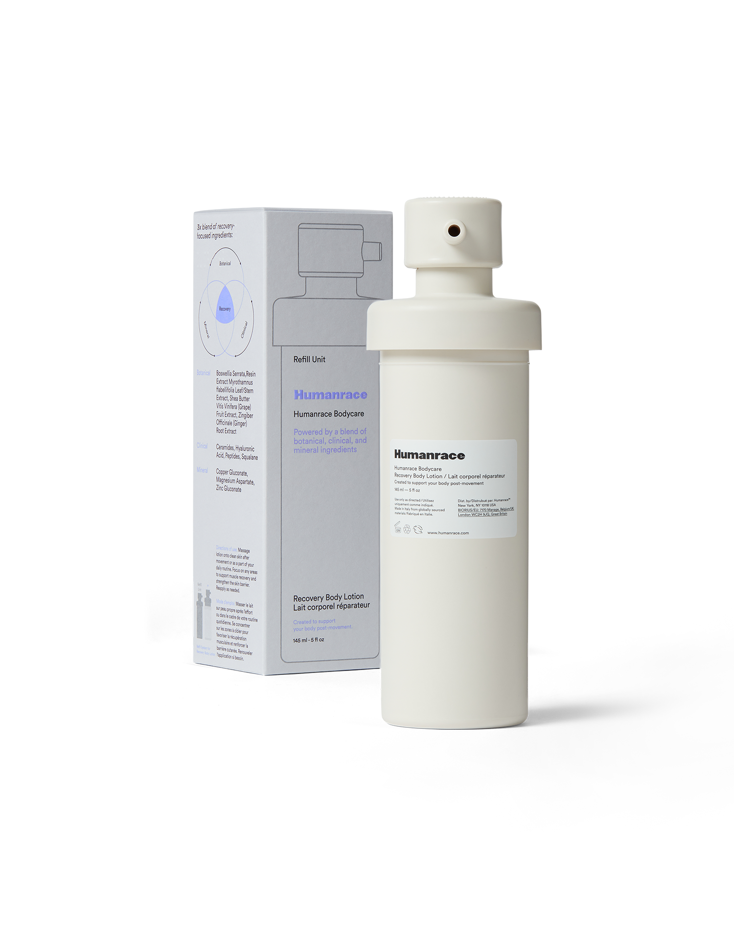 Humanrace Refills Recovery Body Lotion Körperlotion Nachfüllung