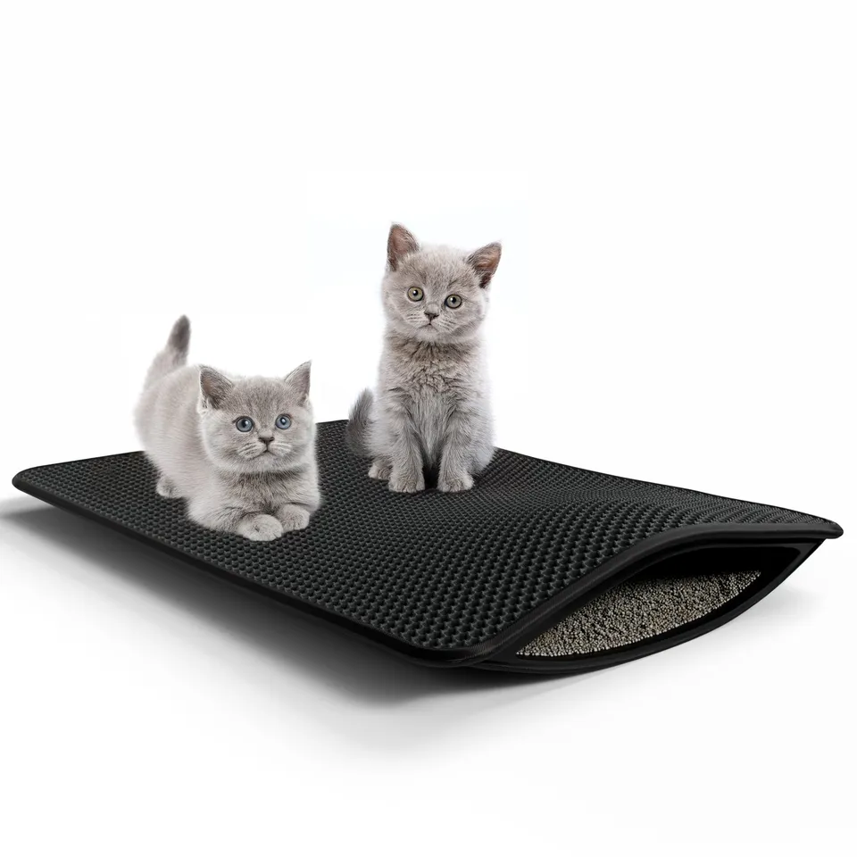 BigDean Haushalt & Alltag Katzenklo Matte 61x38 cm kratzfest
