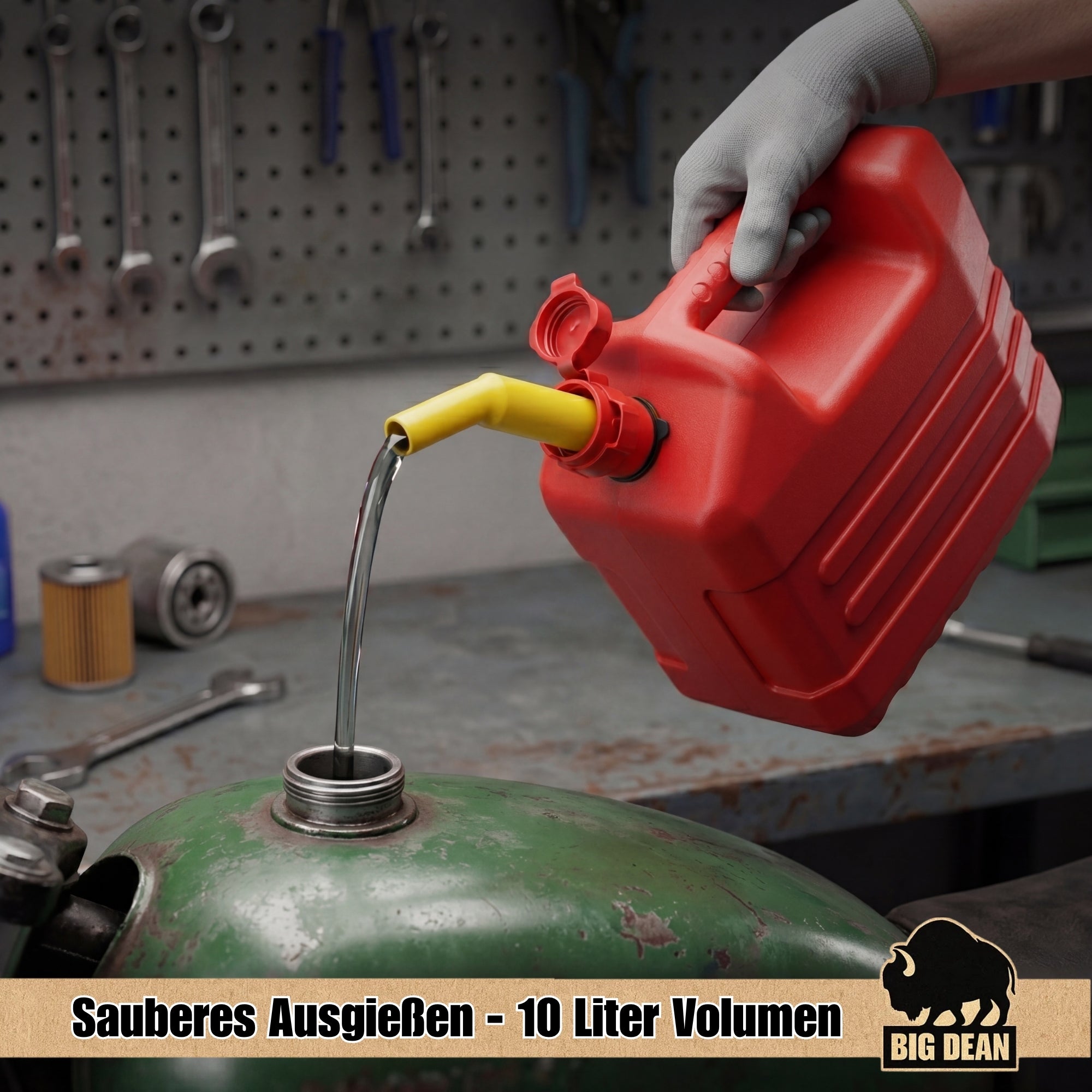 BigDean 10 Liter Kanister 2er-Set UN mit Ausgießer