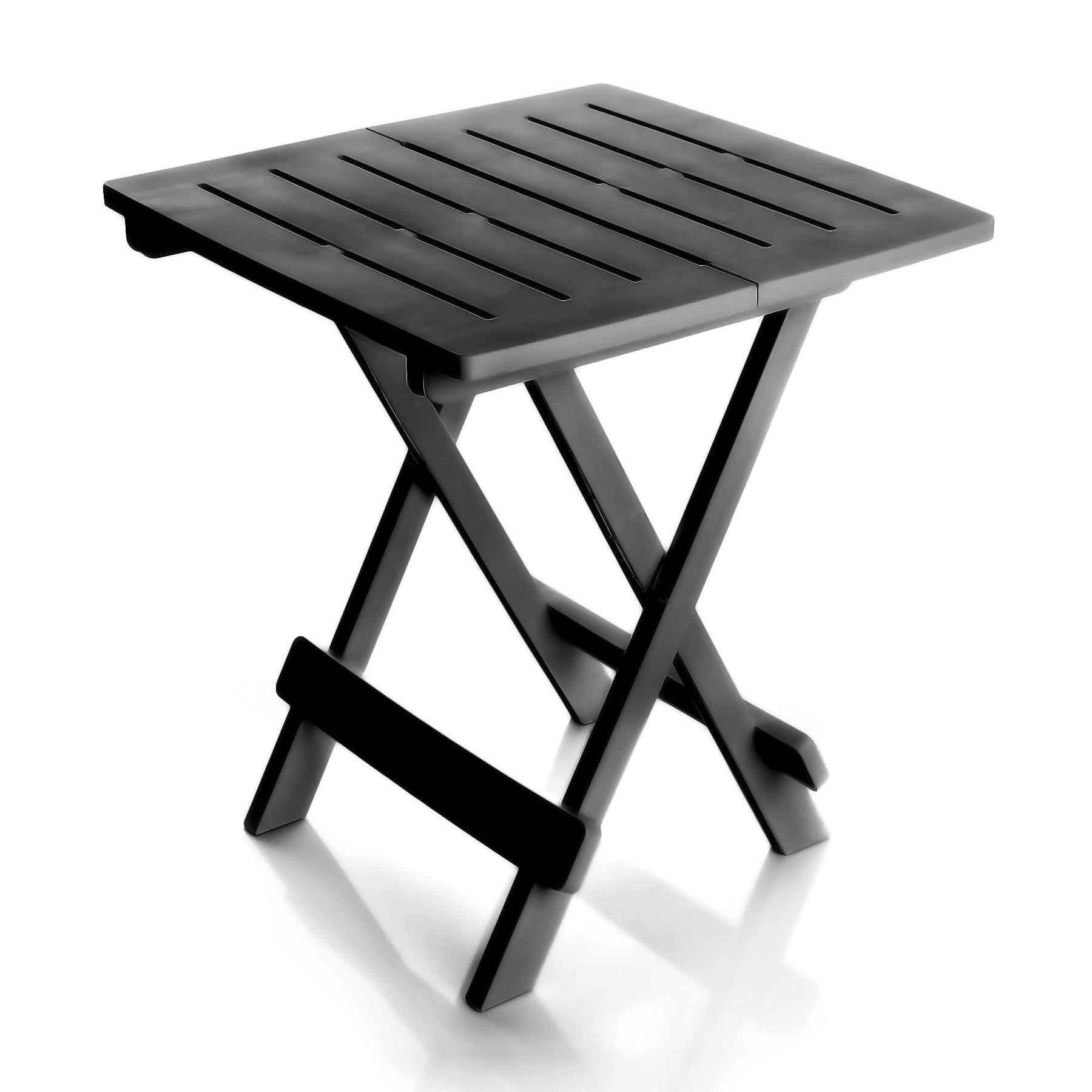 BigDean Klapptisch anthrazit Kunststoff 45x43x50 wetterfest
