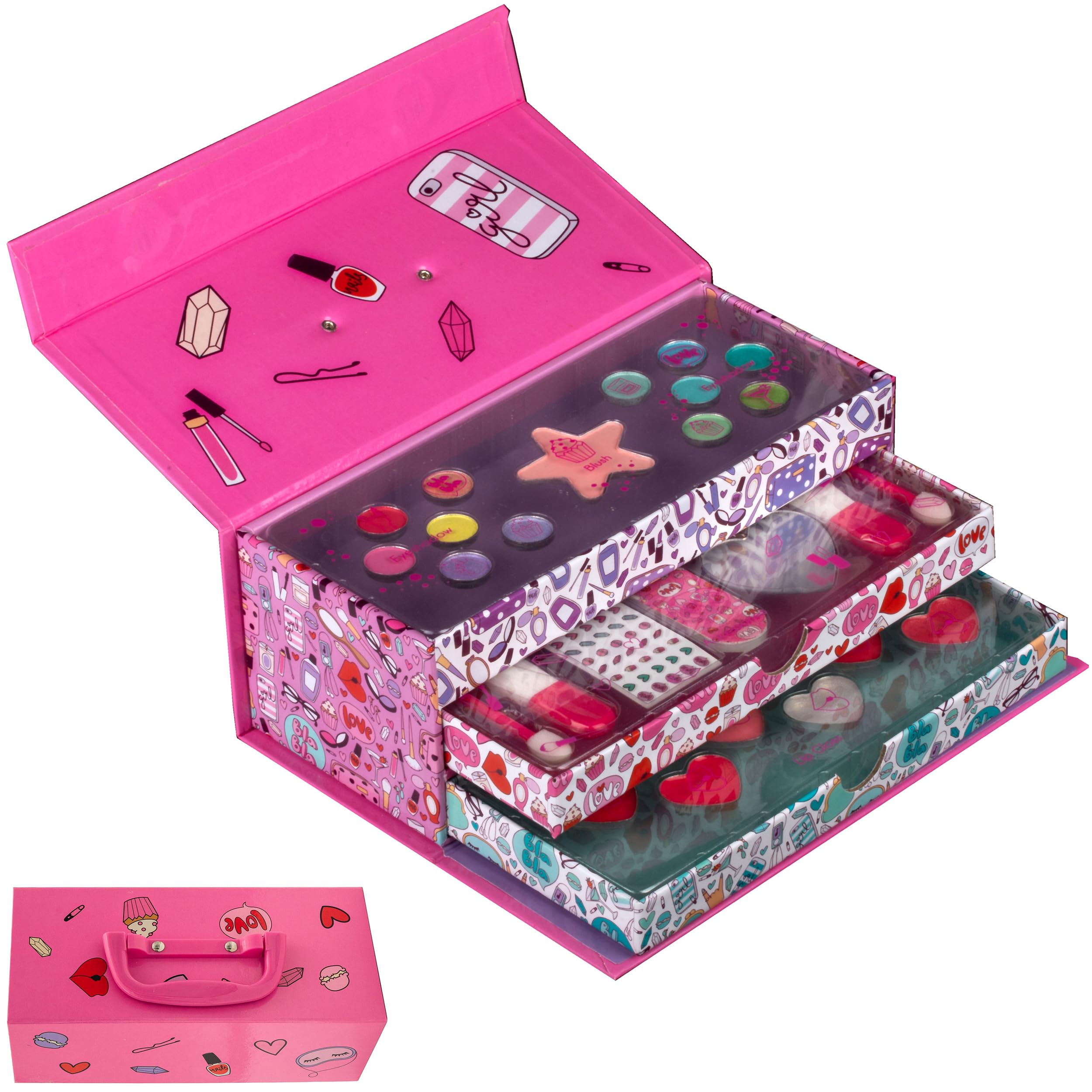 Create It Beauty Cases Schminkkoffer Mädchen 84530 vegan