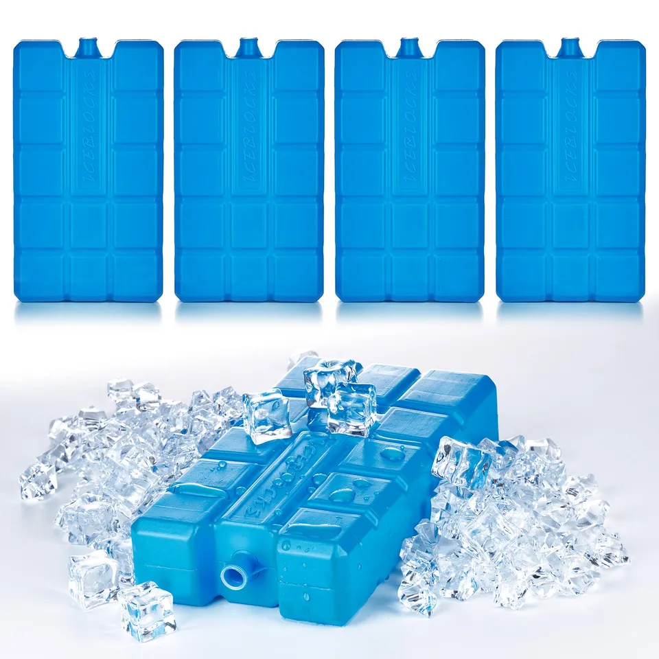 BigDean Kühlakkus 200ml Blau 4er Set 12h Kühlung